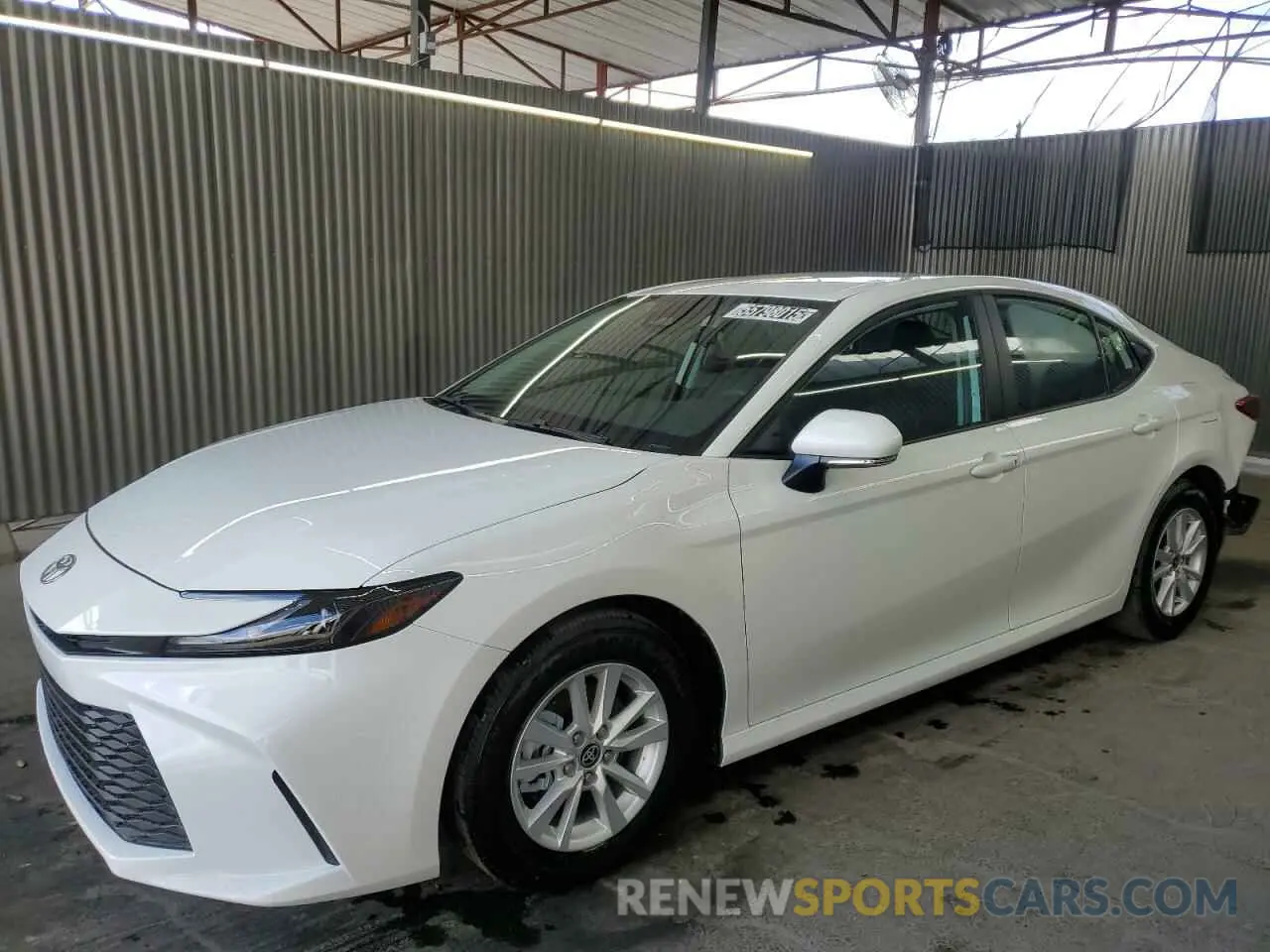 1 Photograph of a damaged car 4T1DAACK6SU130342 TOYOTA CAMRY 2025