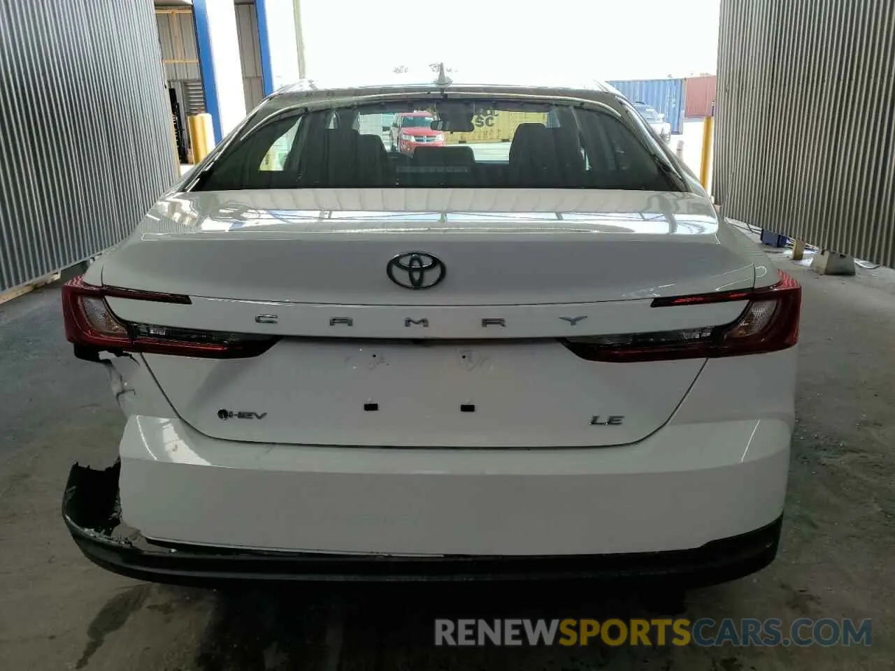 6 Photograph of a damaged car 4T1DAACK6SU130342 TOYOTA CAMRY 2025