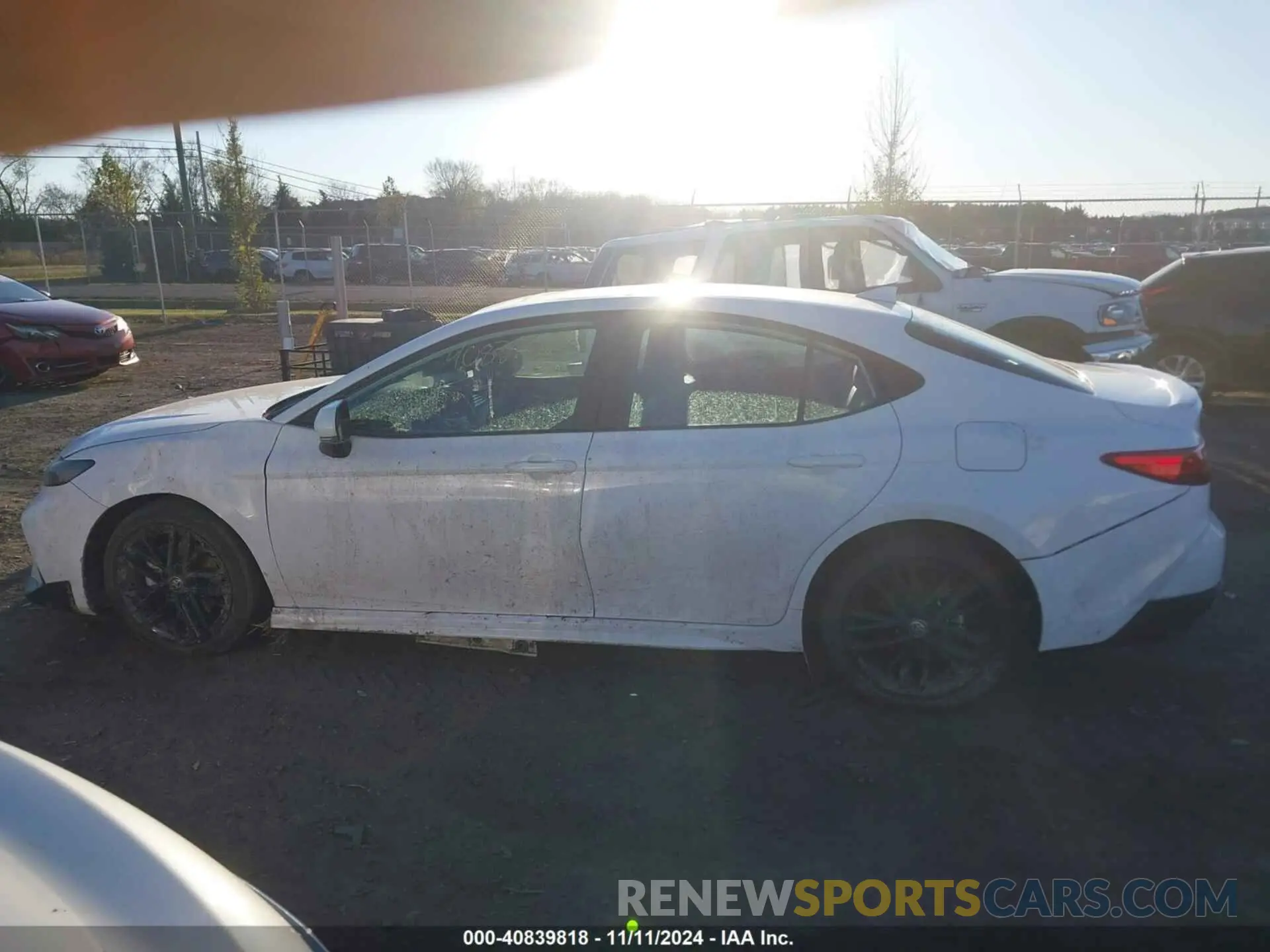 13 Photograph of a damaged car 4T1DAACK6SU513326 TOYOTA CAMRY 2025