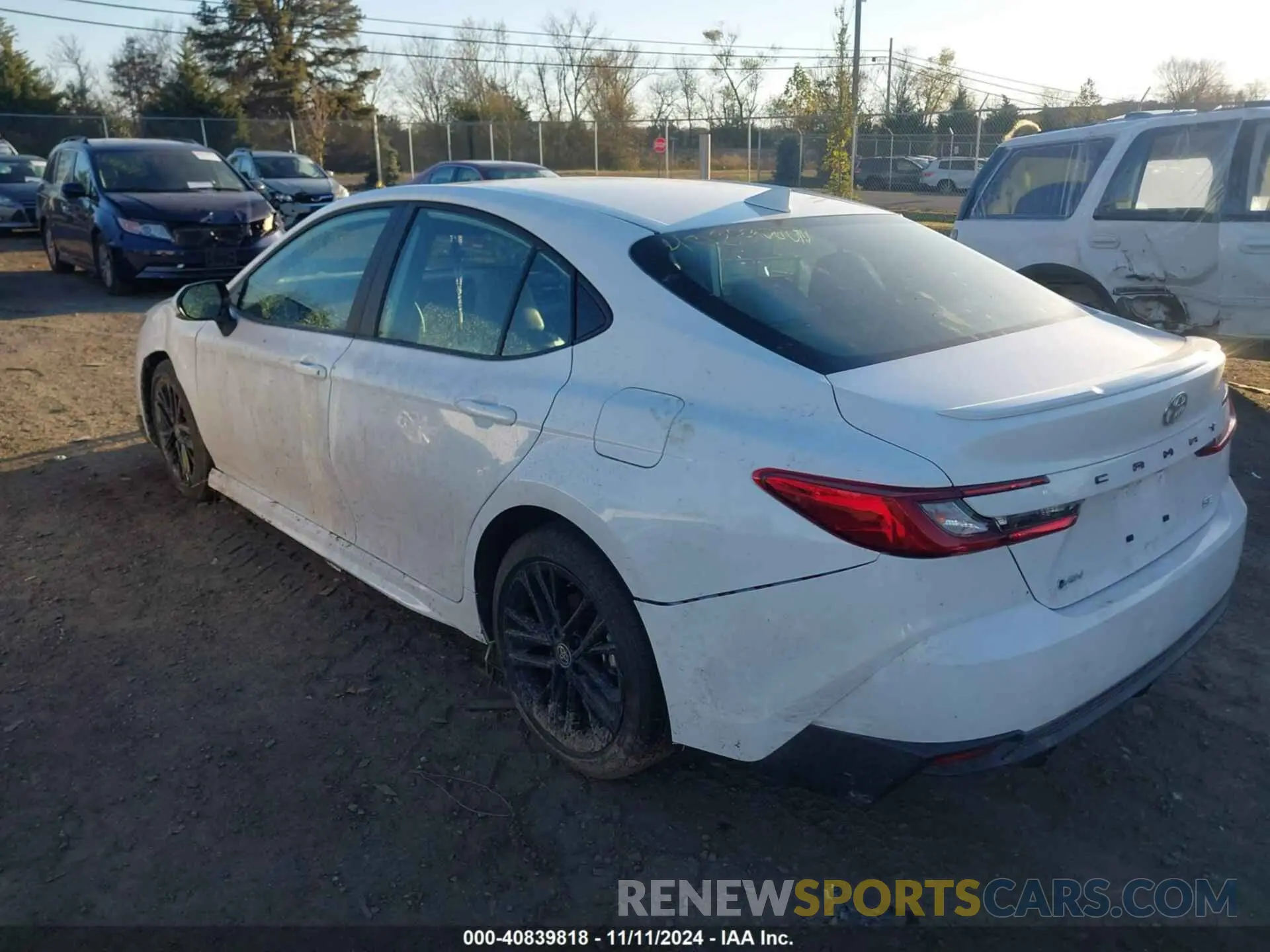 3 Photograph of a damaged car 4T1DAACK6SU513326 TOYOTA CAMRY 2025