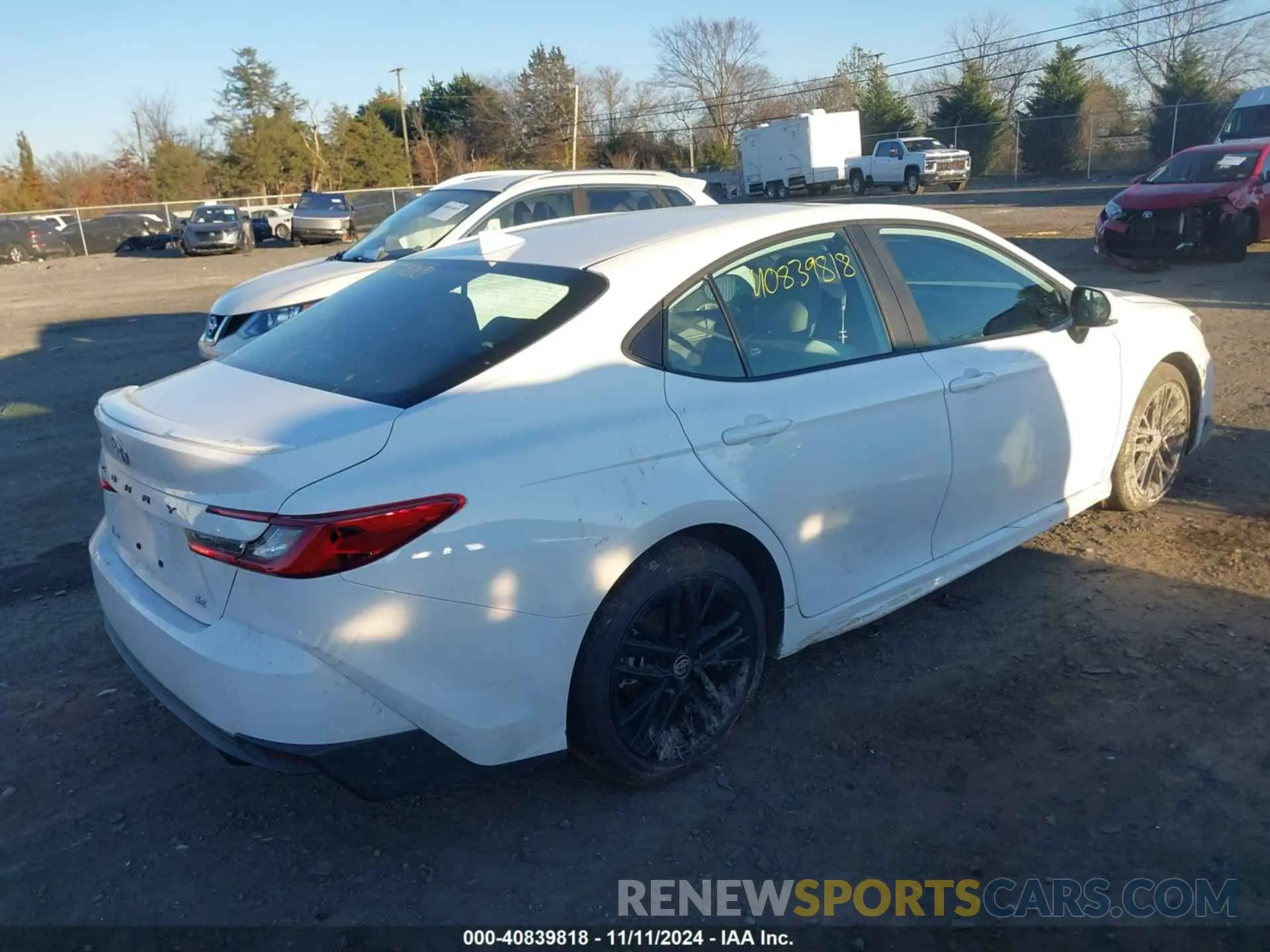4 Photograph of a damaged car 4T1DAACK6SU513326 TOYOTA CAMRY 2025
