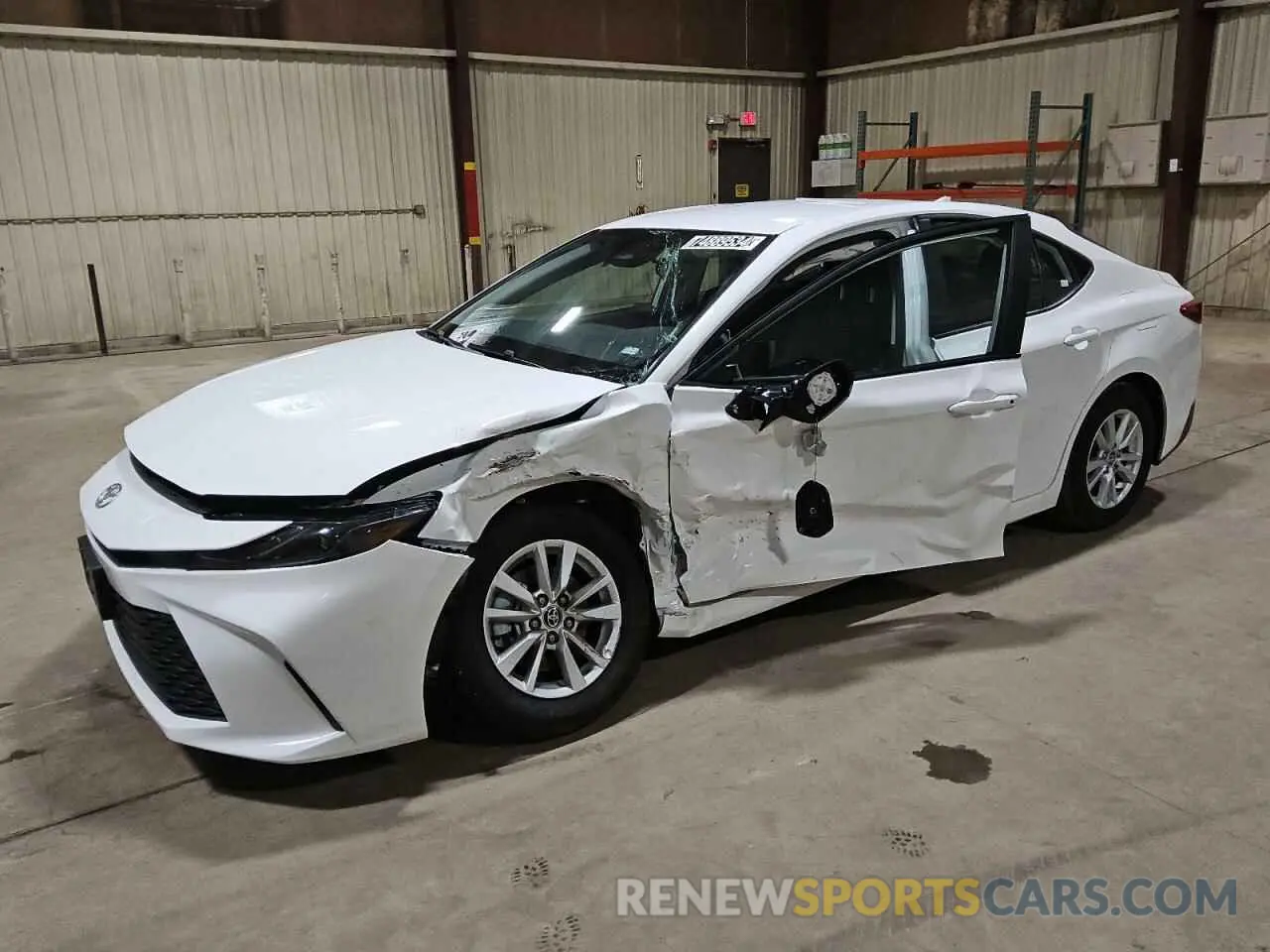 1 Photograph of a damaged car 4T1DAACK6SU518574 TOYOTA CAMRY 2025