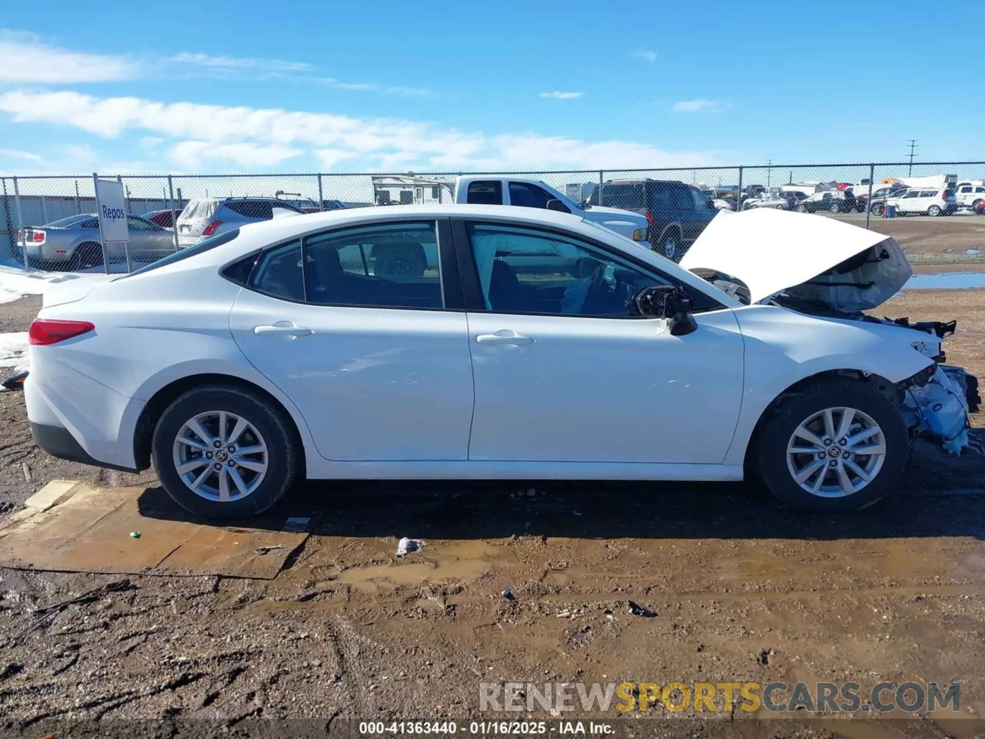 13 Photograph of a damaged car 4T1DAACK6SU520146 TOYOTA CAMRY 2025