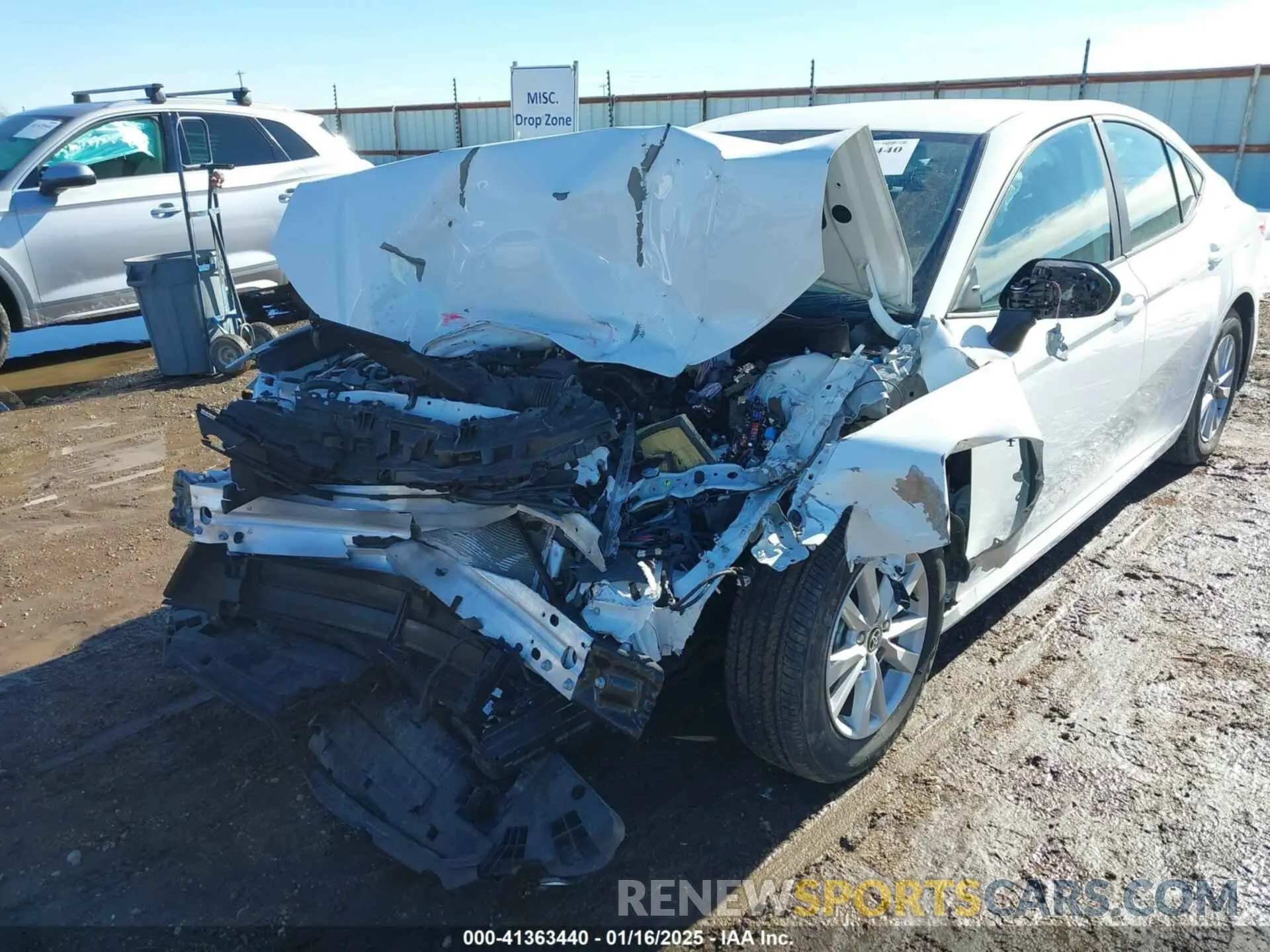 6 Photograph of a damaged car 4T1DAACK6SU520146 TOYOTA CAMRY 2025