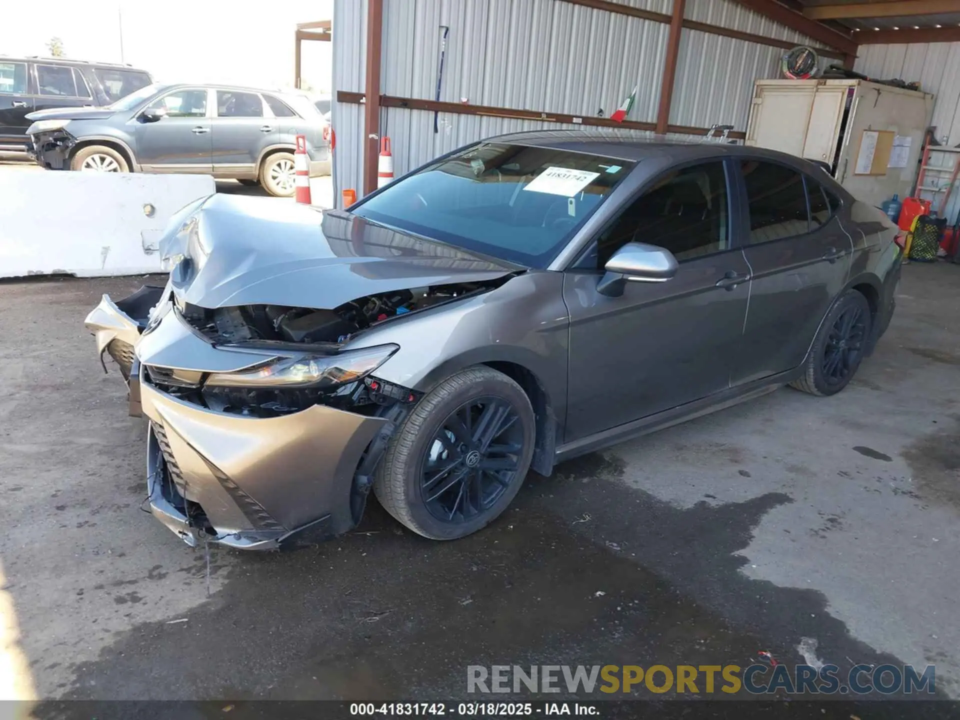 2 Photograph of a damaged car 4T1DAACK6SU545077 TOYOTA CAMRY 2025