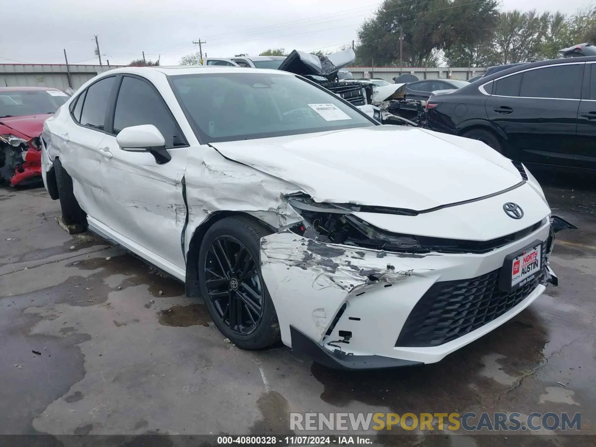 1 Photograph of a damaged car 4T1DAACK6SU551459 TOYOTA CAMRY 2025