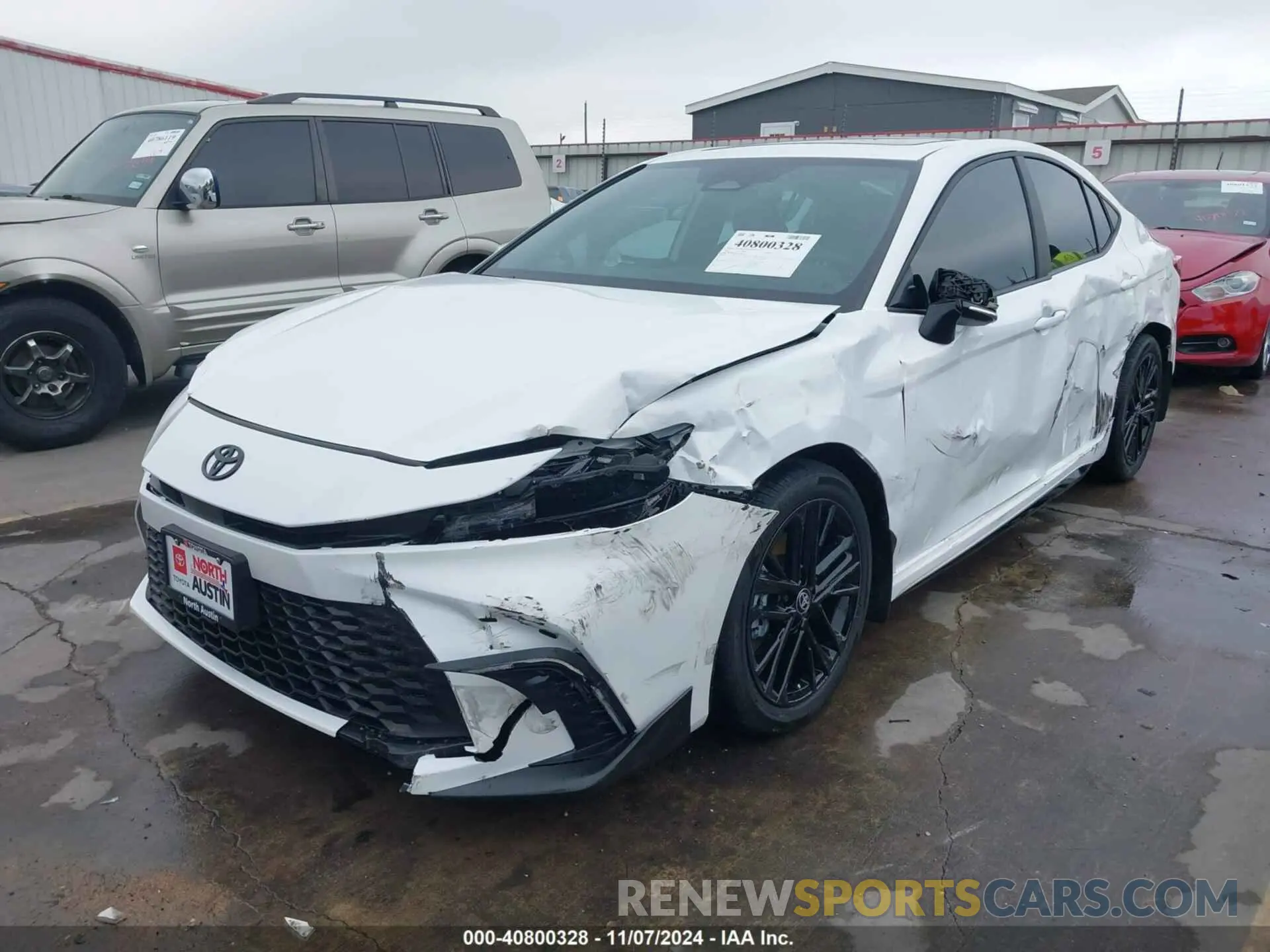 2 Photograph of a damaged car 4T1DAACK6SU551459 TOYOTA CAMRY 2025