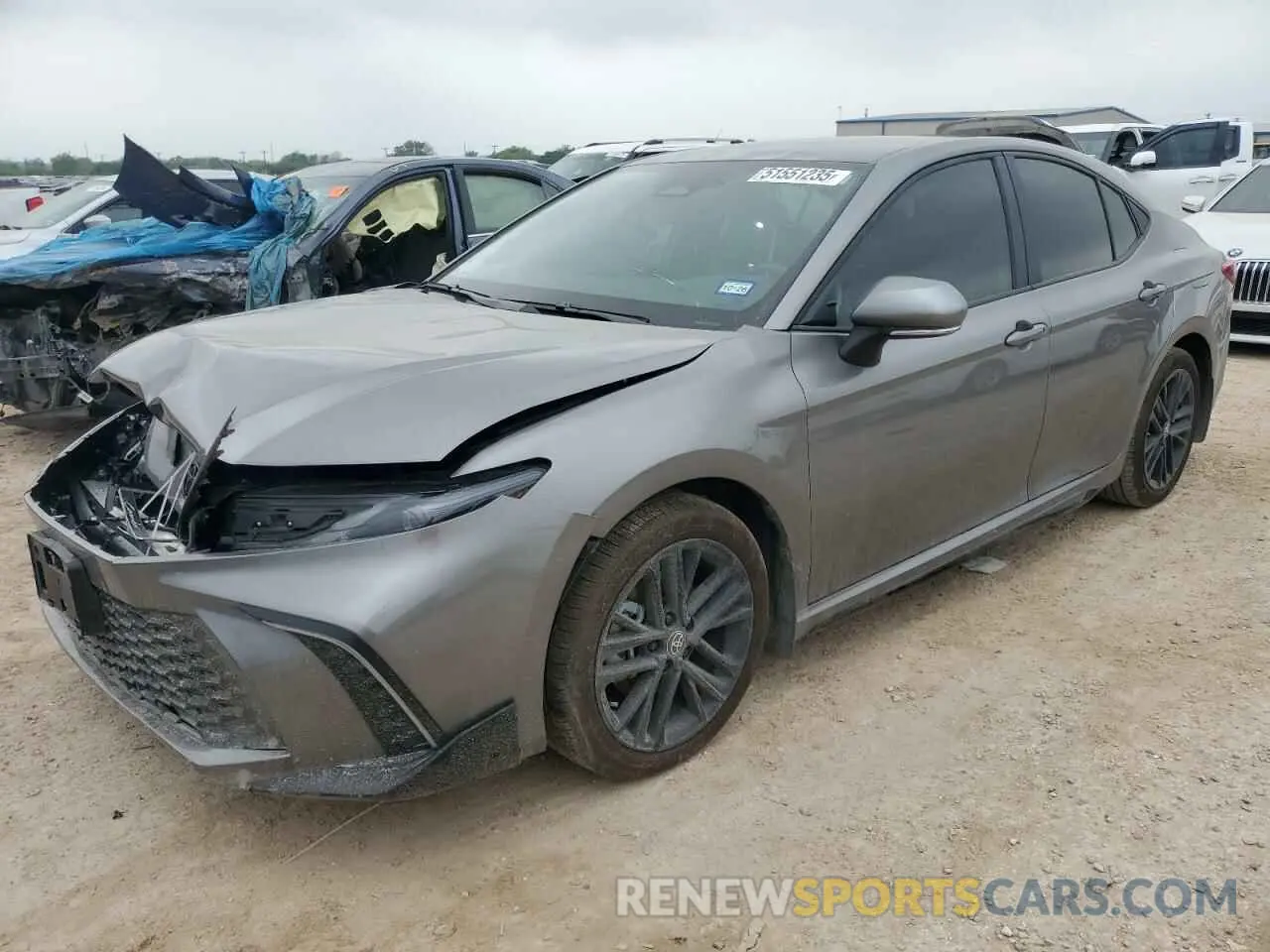1 Photograph of a damaged car 4T1DAACK6SU551736 TOYOTA CAMRY 2025