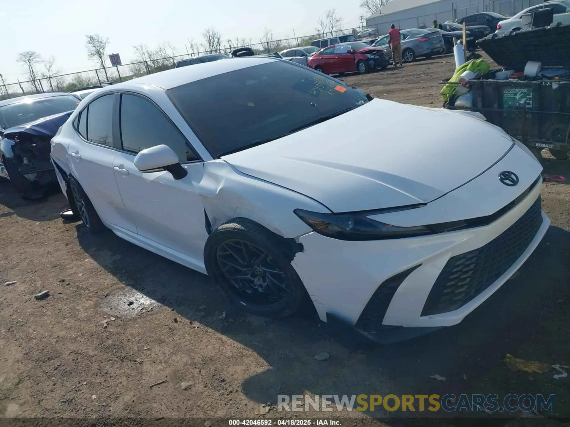 1 Photograph of a damaged car 4T1DAACK6SU552739 TOYOTA CAMRY 2025