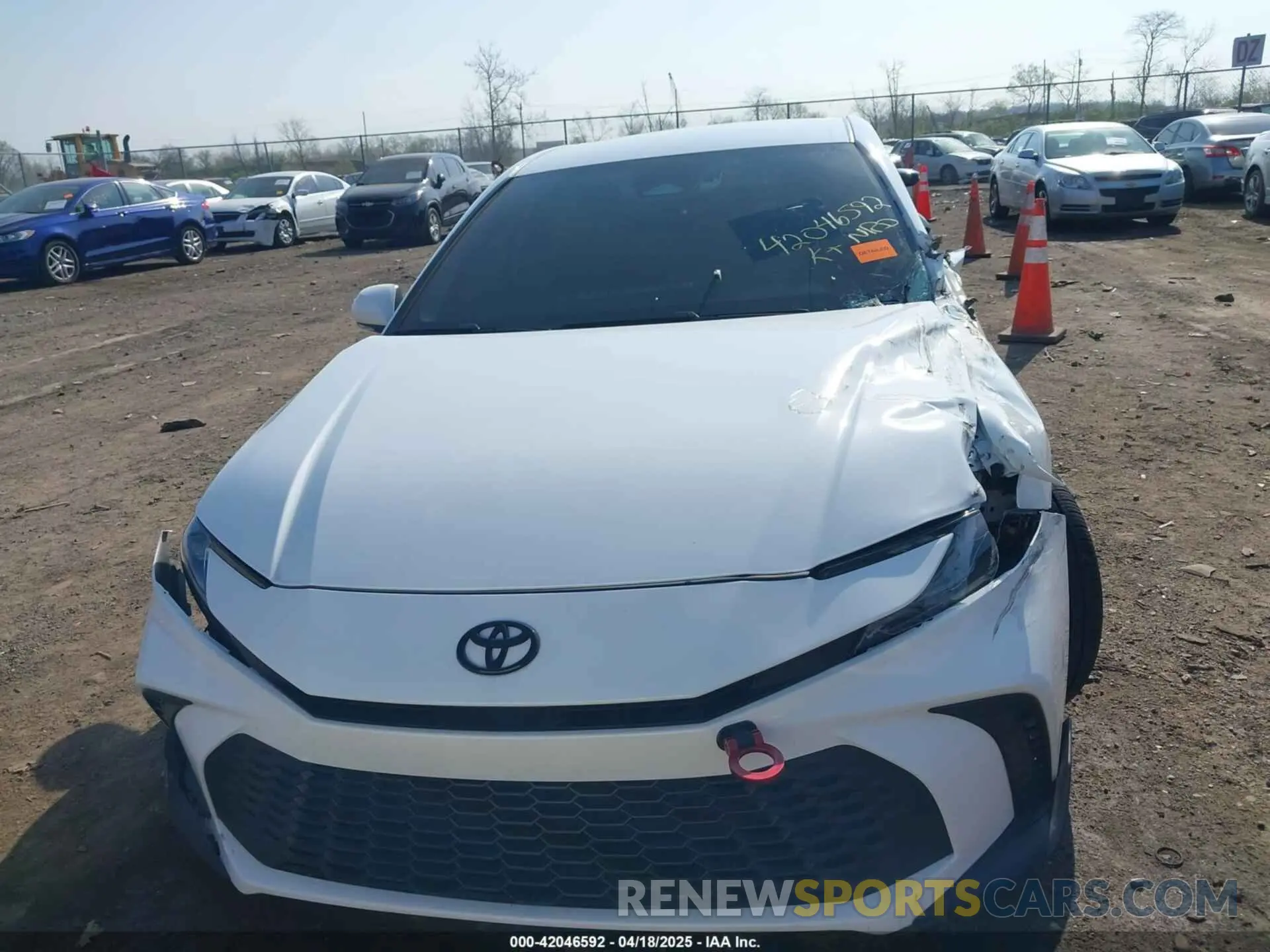 13 Photograph of a damaged car 4T1DAACK6SU552739 TOYOTA CAMRY 2025