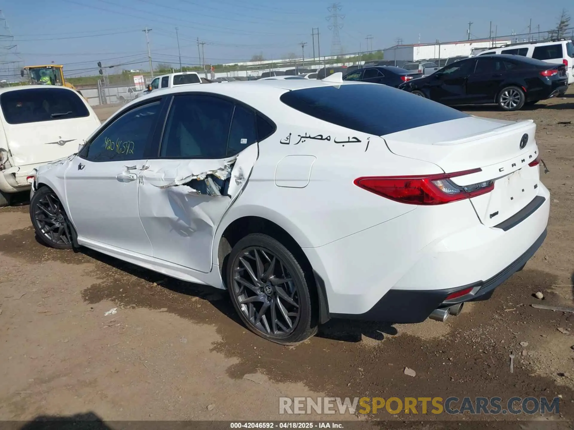 3 Photograph of a damaged car 4T1DAACK6SU552739 TOYOTA CAMRY 2025