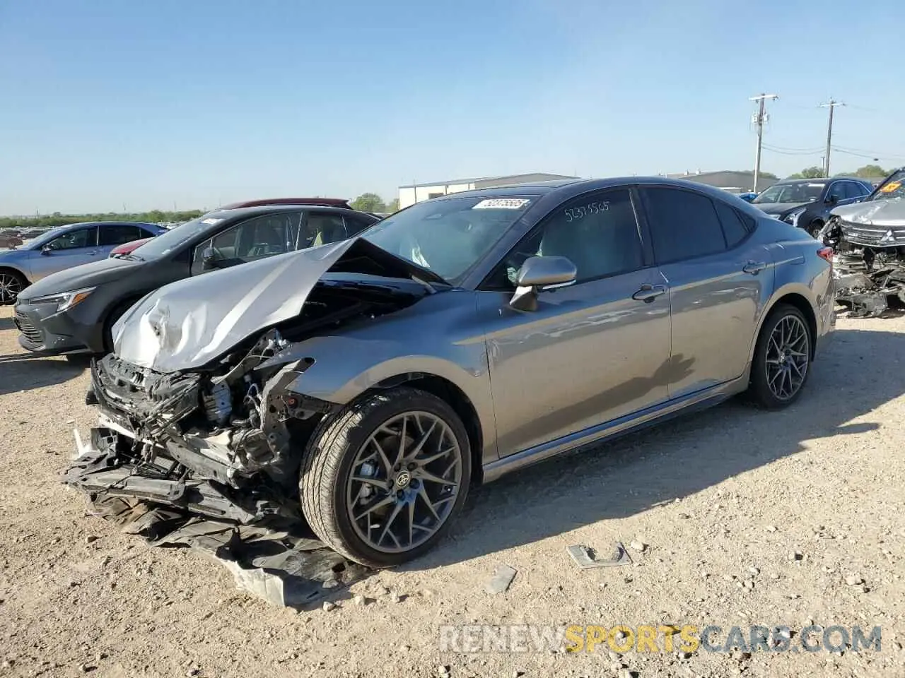 1 Photograph of a damaged car 4T1DAACK6SU567192 TOYOTA CAMRY 2025
