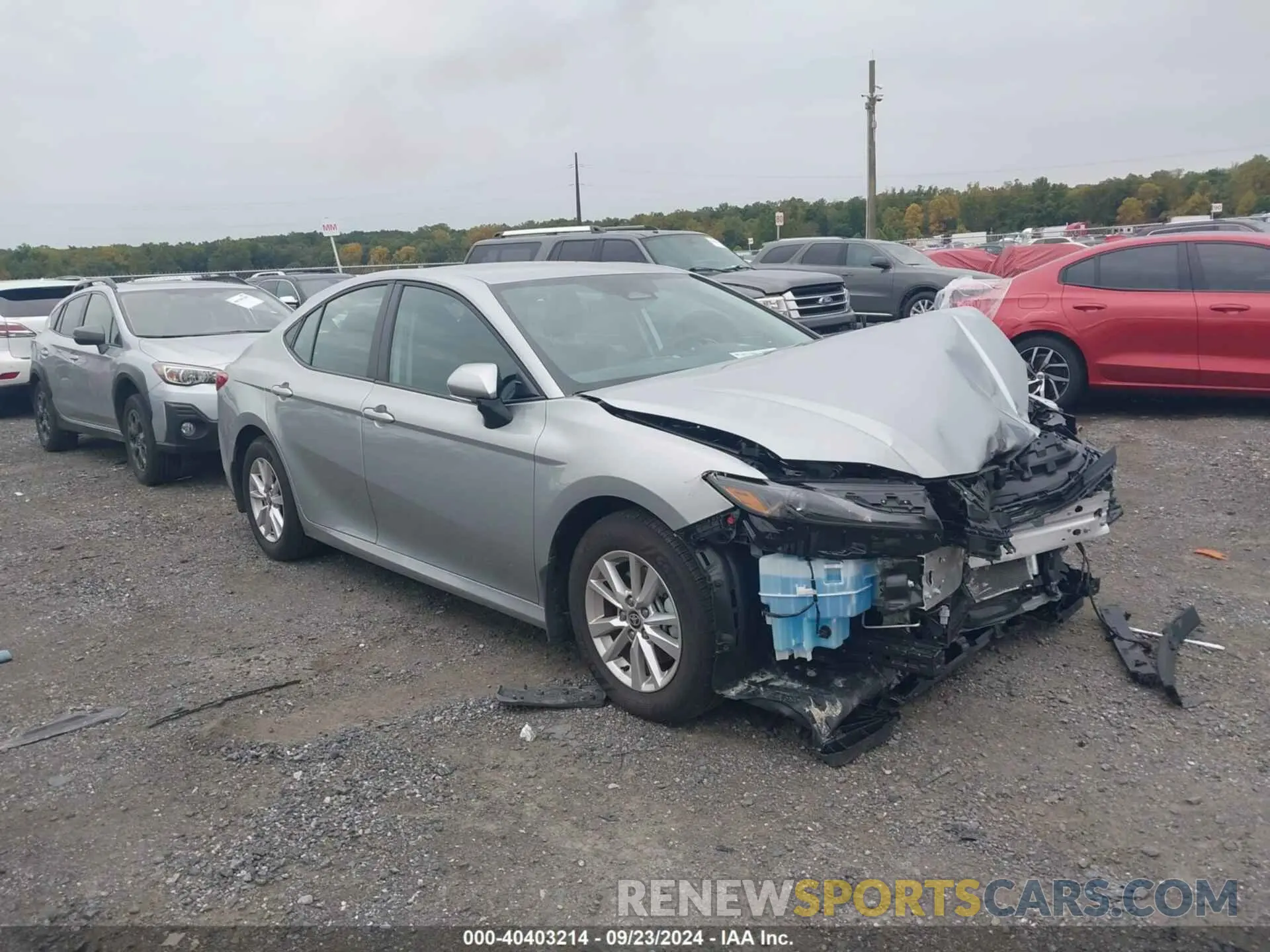 1 Photograph of a damaged car 4T1DAACK7SU002840 TOYOTA CAMRY 2025