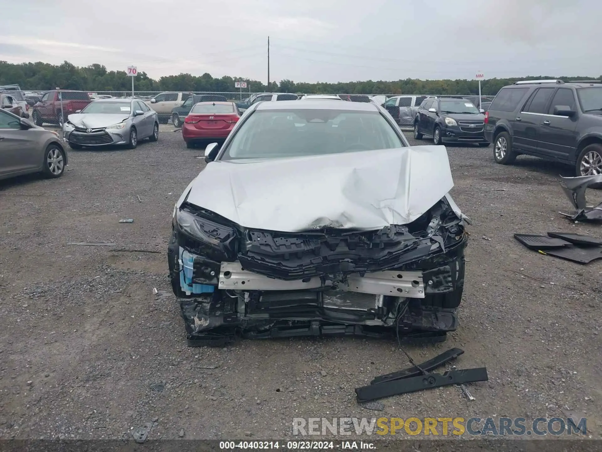 13 Photograph of a damaged car 4T1DAACK7SU002840 TOYOTA CAMRY 2025