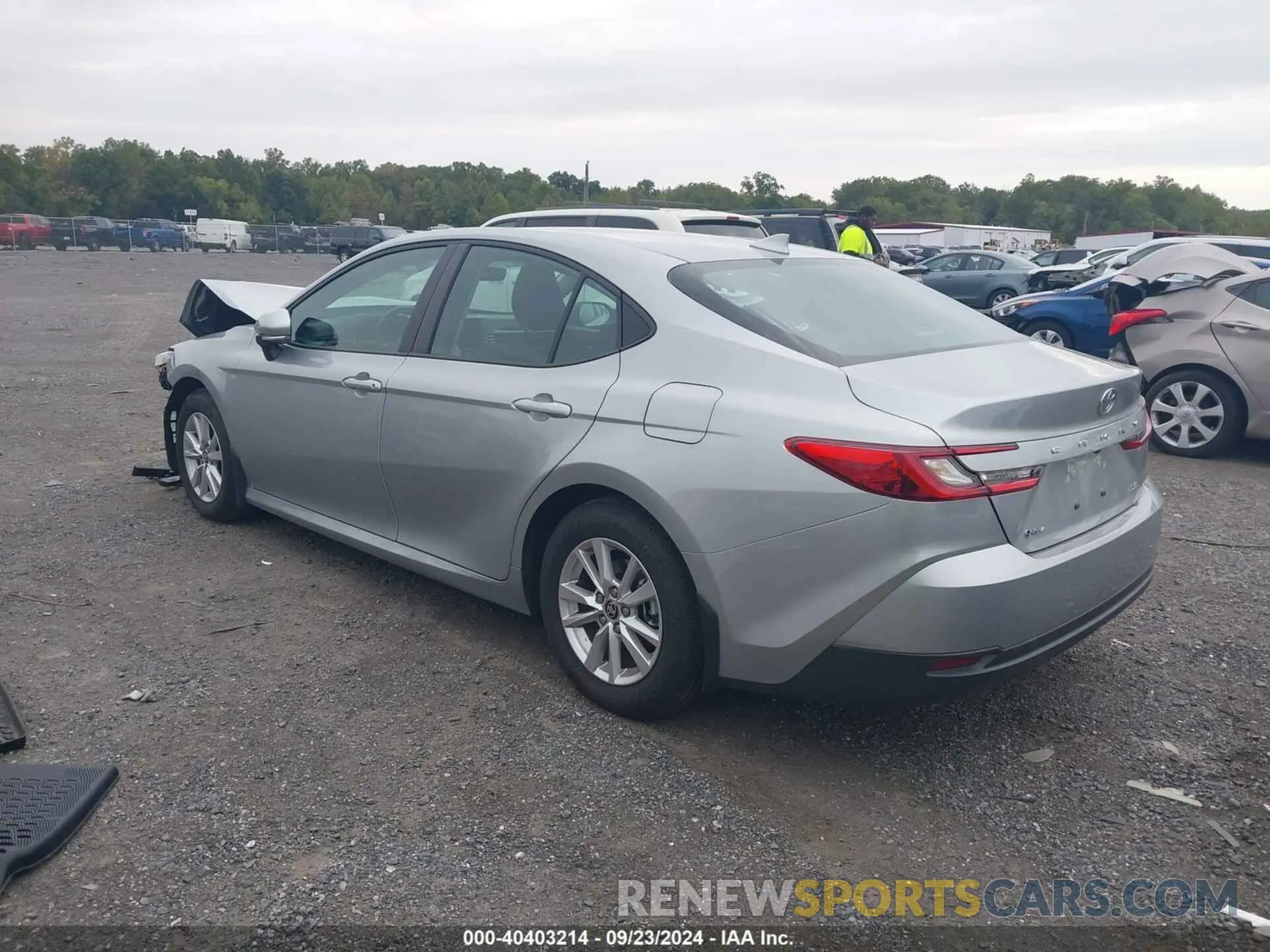 3 Photograph of a damaged car 4T1DAACK7SU002840 TOYOTA CAMRY 2025