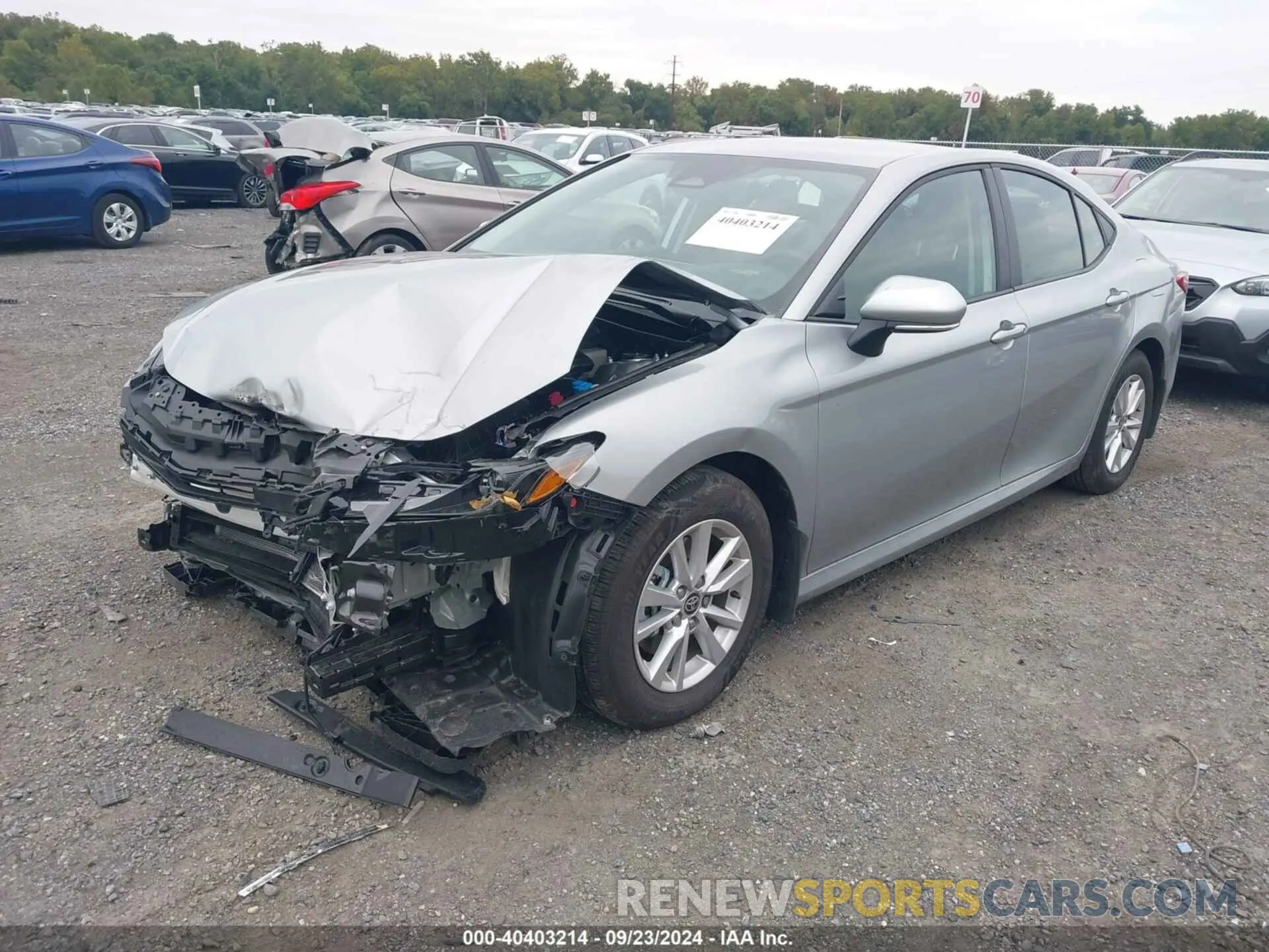 6 Photograph of a damaged car 4T1DAACK7SU002840 TOYOTA CAMRY 2025