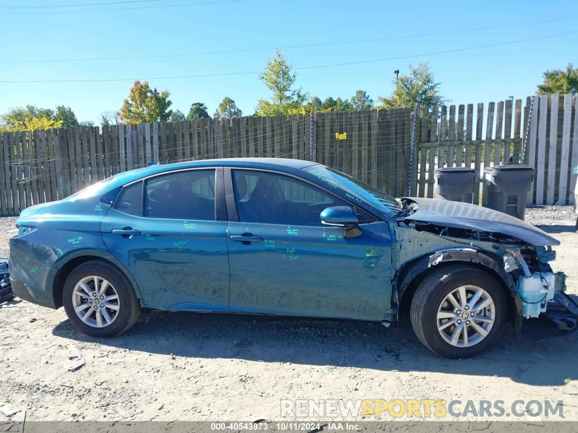 14 Photograph of a damaged car 4T1DAACK7SU010663 TOYOTA CAMRY 2025