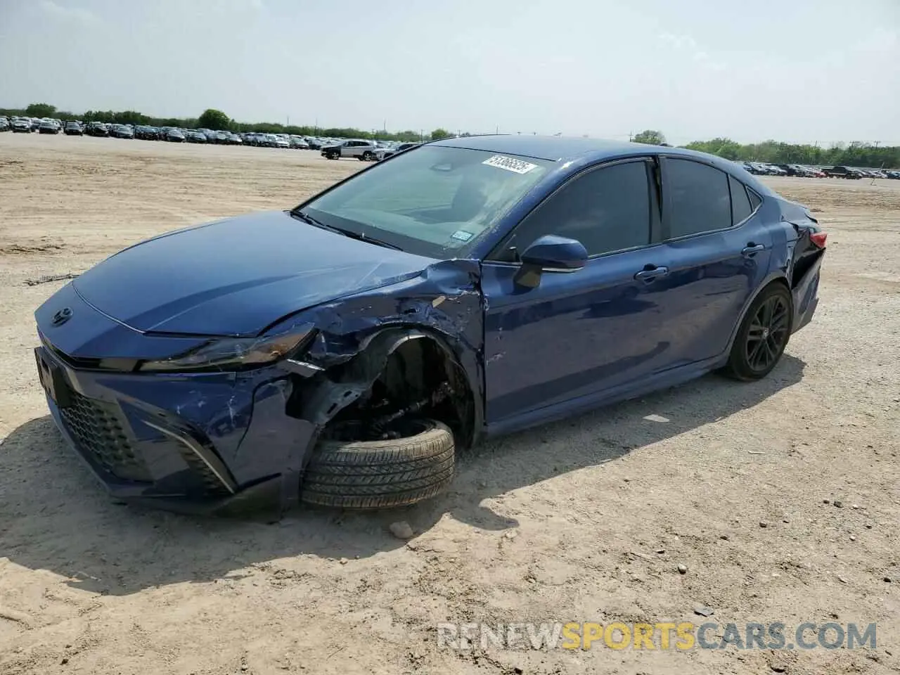 1 Photograph of a damaged car 4T1DAACK7SU018052 TOYOTA CAMRY 2025