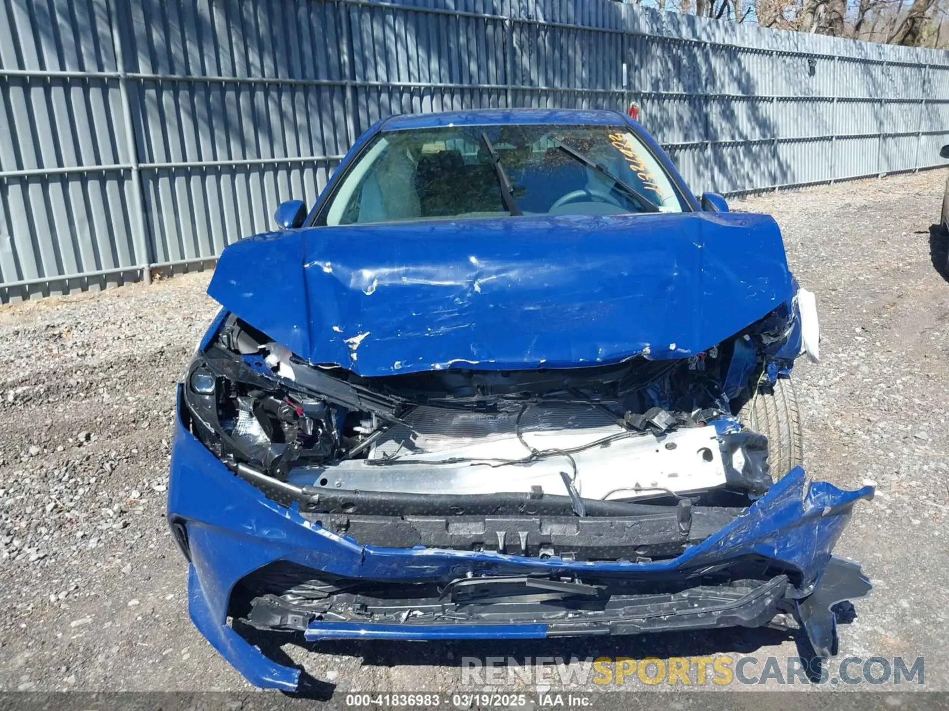 12 Photograph of a damaged car 4T1DAACK7SU023039 TOYOTA CAMRY 2025
