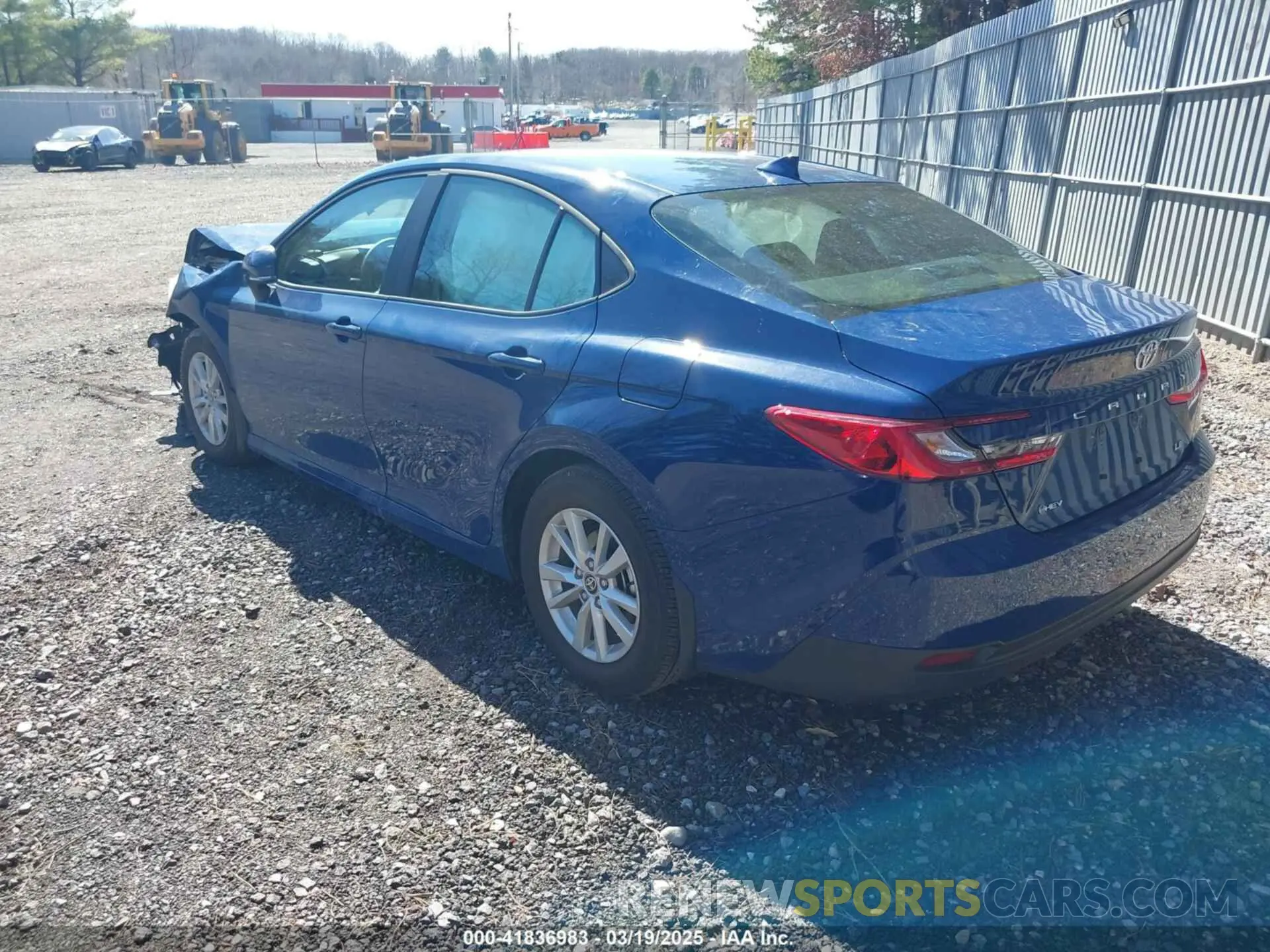 3 Photograph of a damaged car 4T1DAACK7SU023039 TOYOTA CAMRY 2025