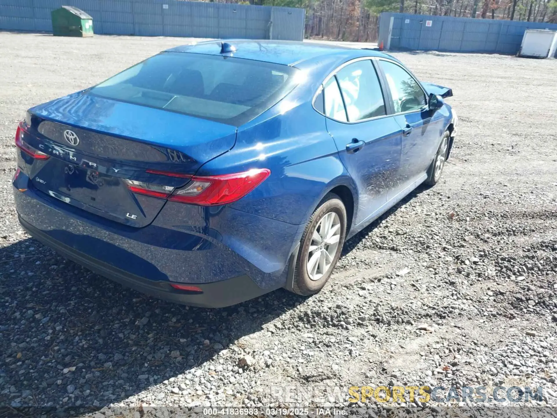 4 Photograph of a damaged car 4T1DAACK7SU023039 TOYOTA CAMRY 2025