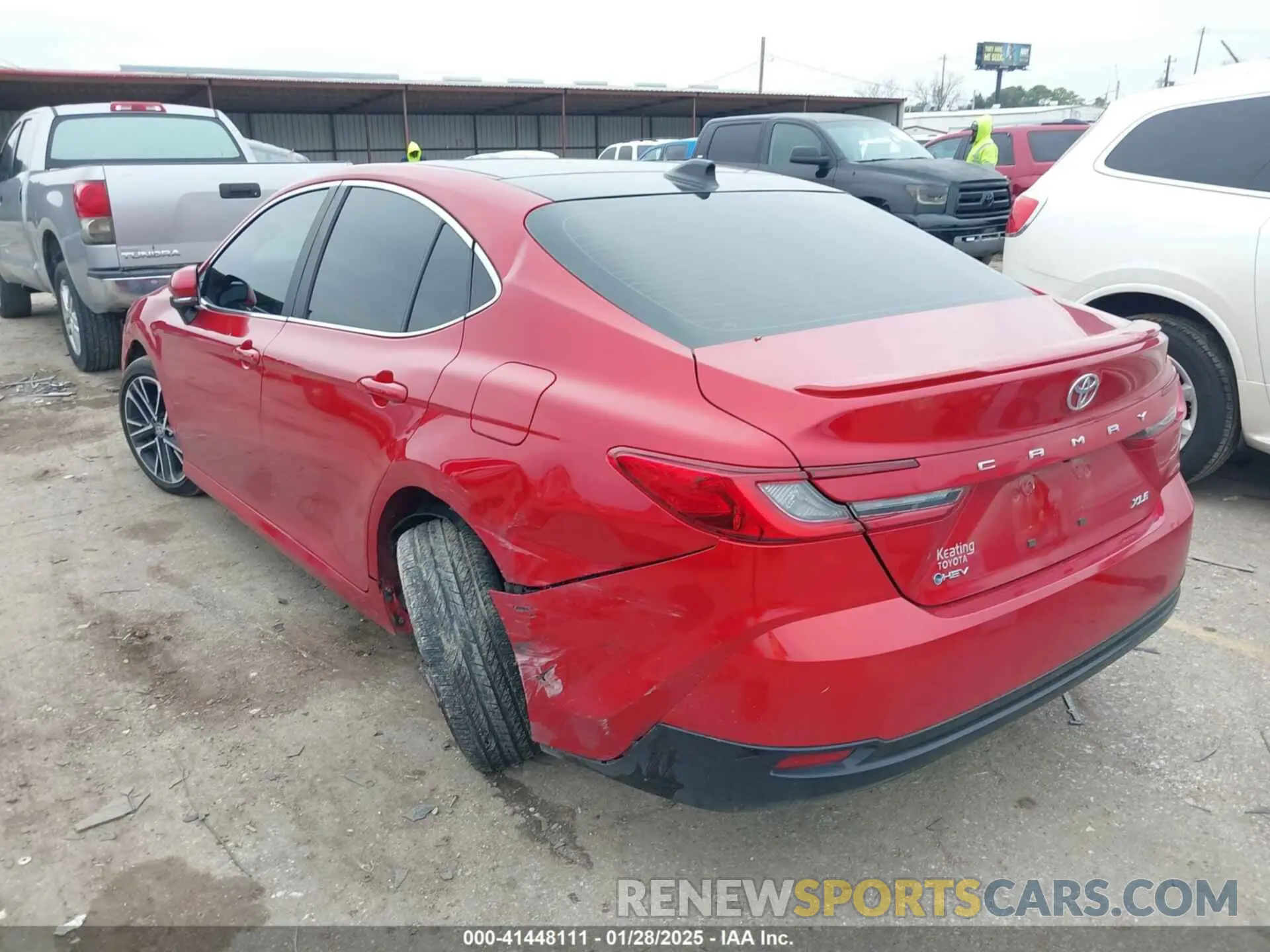 3 Photograph of a damaged car 4T1DAACK7SU029407 TOYOTA CAMRY 2025