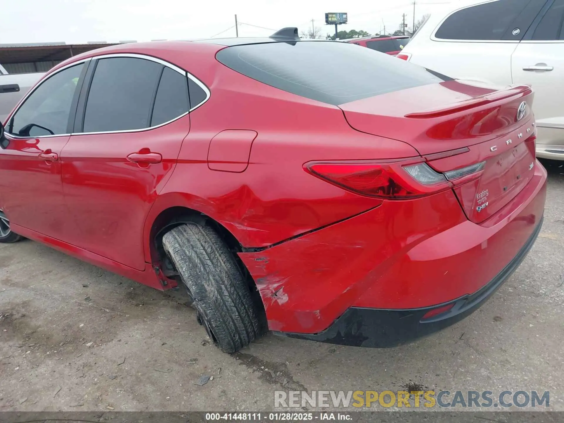 6 Photograph of a damaged car 4T1DAACK7SU029407 TOYOTA CAMRY 2025