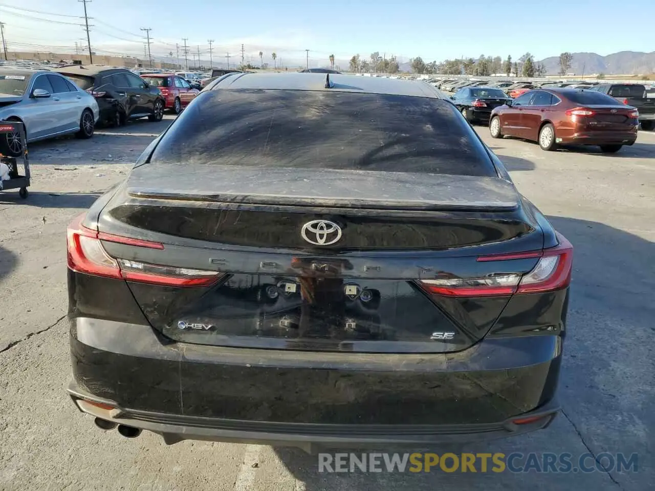 6 Photograph of a damaged car 4T1DAACK7SU041945 TOYOTA CAMRY 2025