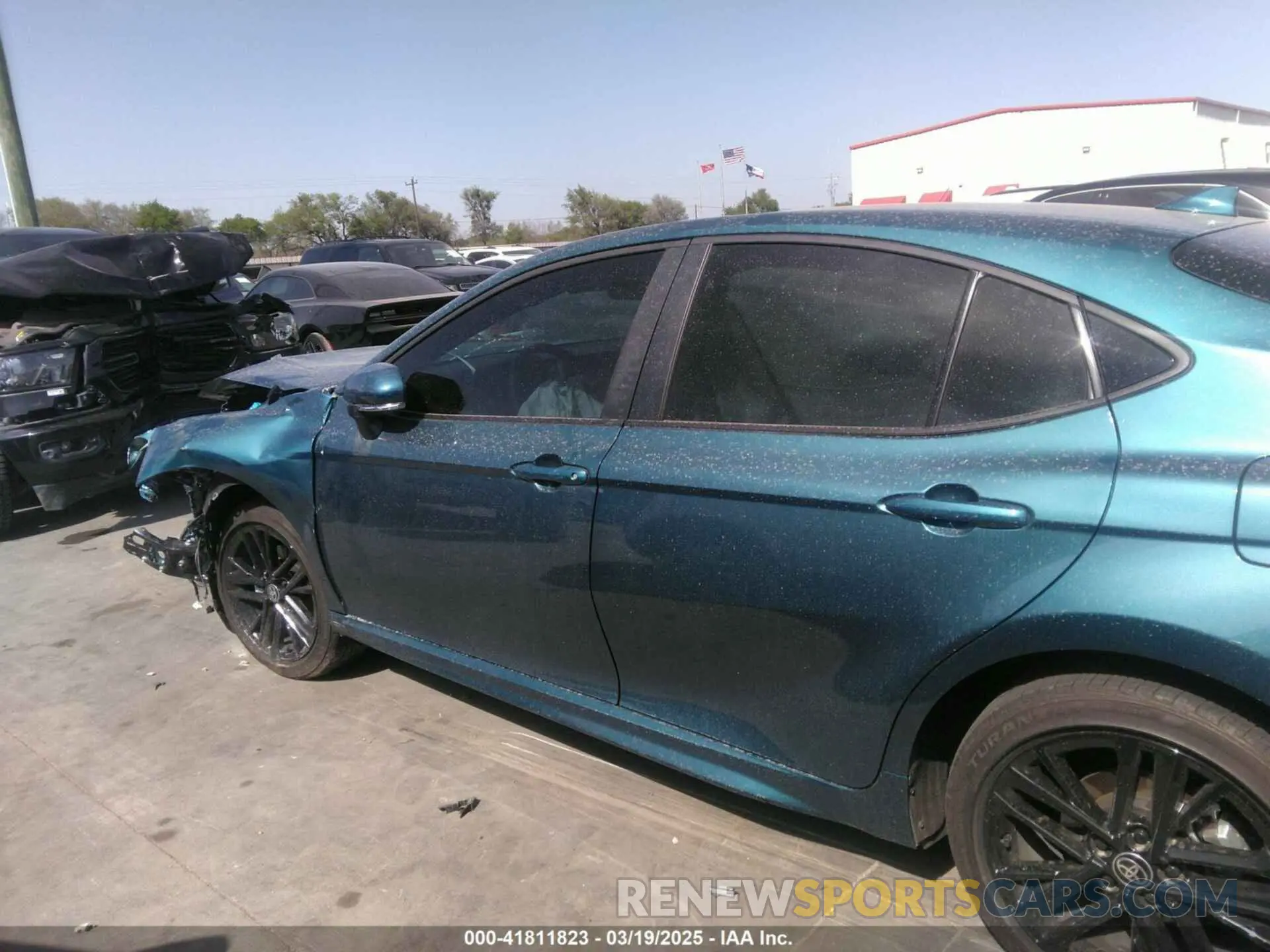 13 Photograph of a damaged car 4T1DAACK7SU047812 TOYOTA CAMRY 2025