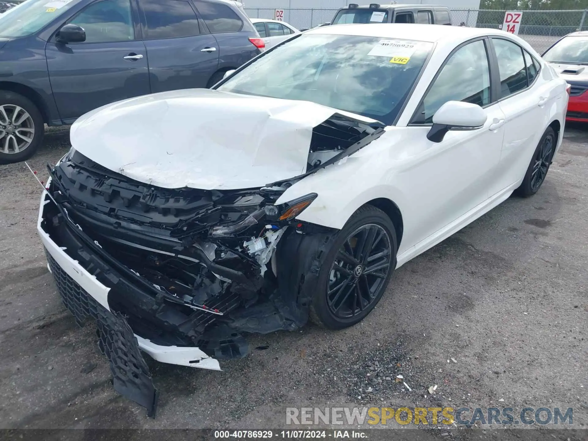 2 Photograph of a damaged car 4T1DAACK7SU048183 TOYOTA CAMRY 2025