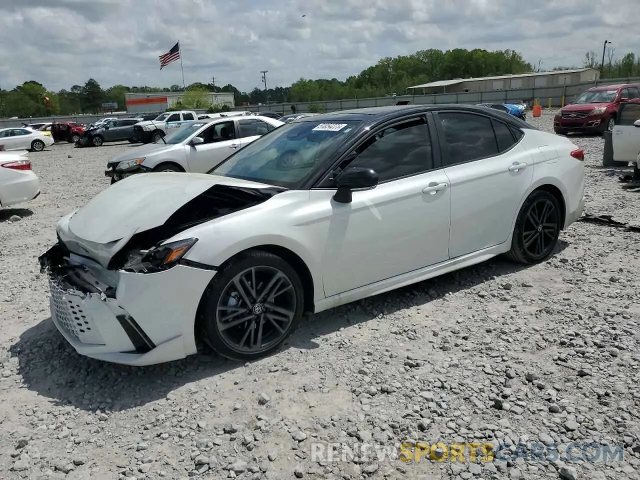 1 Photograph of a damaged car 4T1DAACK7SU062262 TOYOTA CAMRY 2025