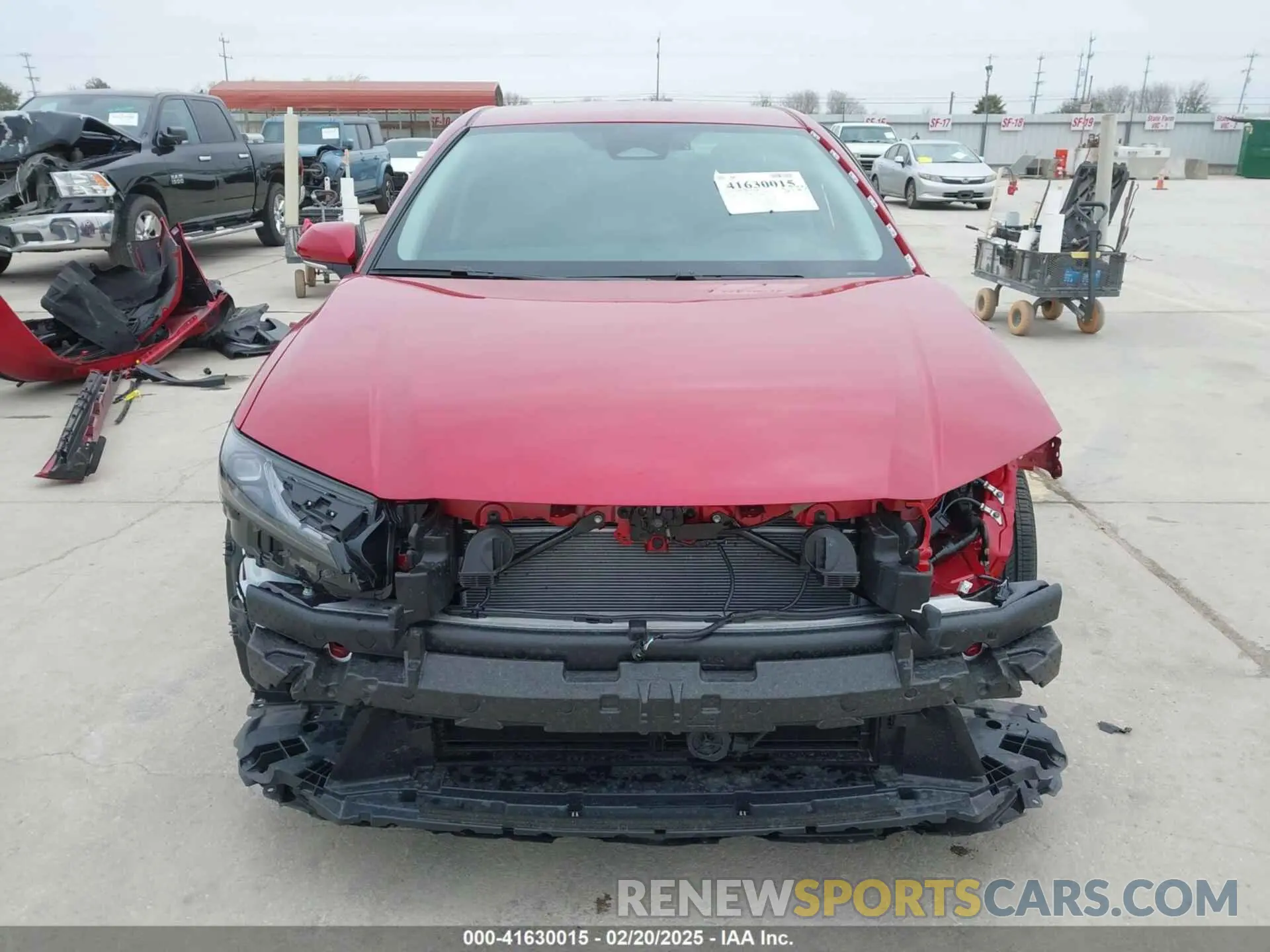 13 Photograph of a damaged car 4T1DAACK7SU065128 TOYOTA CAMRY 2025