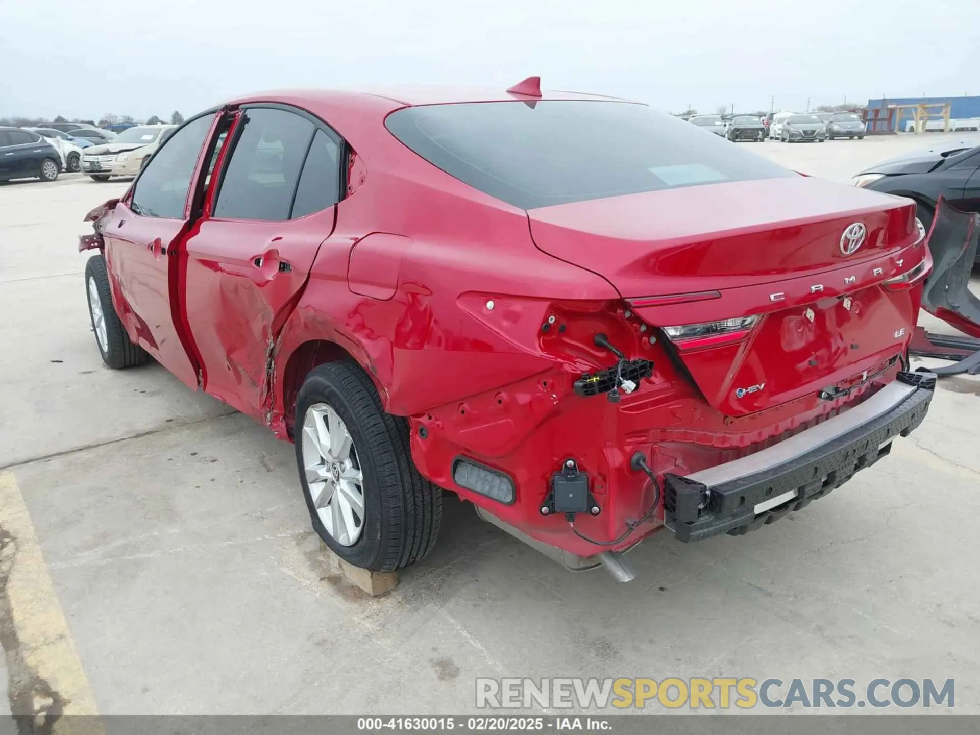 3 Photograph of a damaged car 4T1DAACK7SU065128 TOYOTA CAMRY 2025