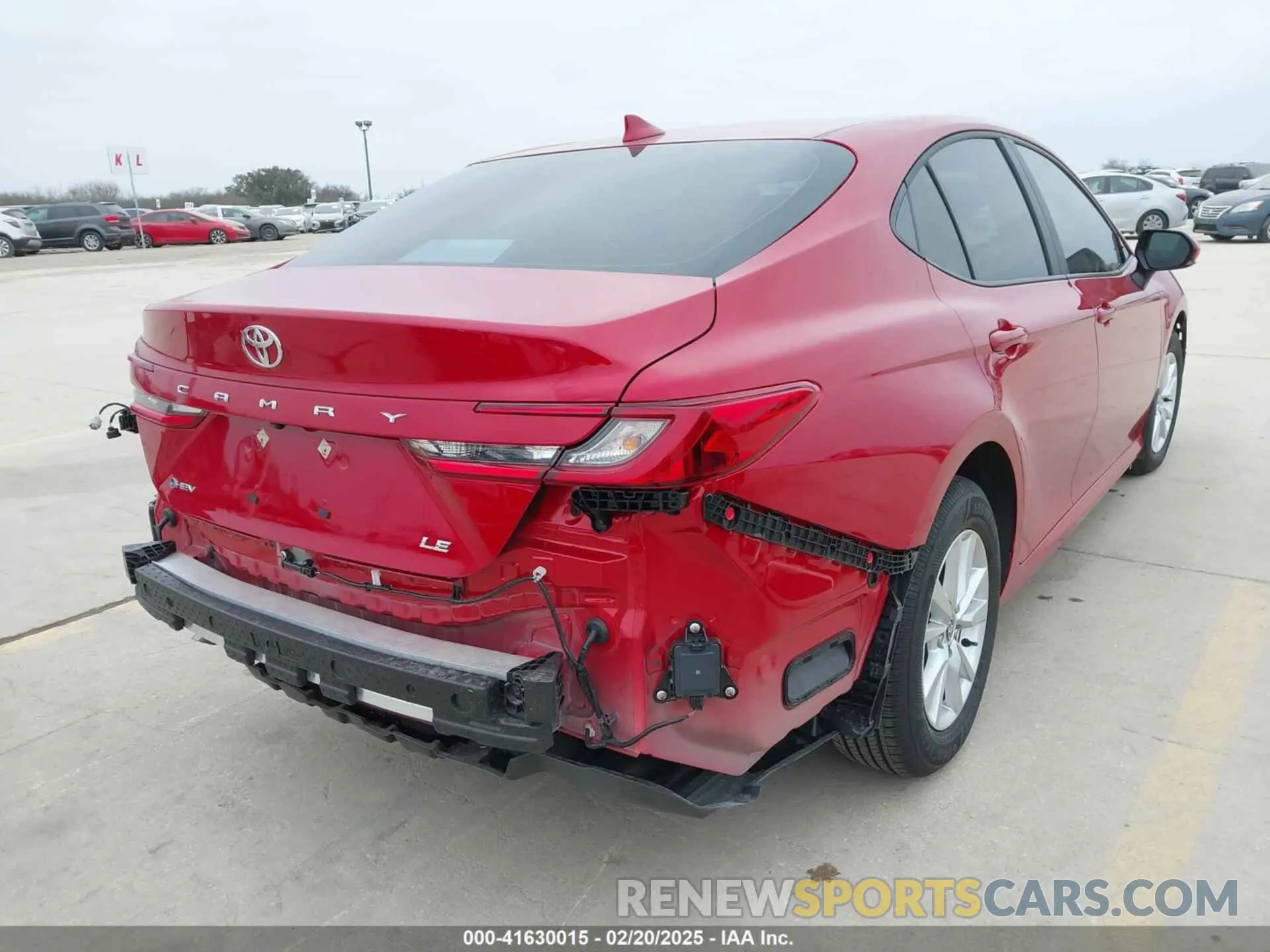 4 Photograph of a damaged car 4T1DAACK7SU065128 TOYOTA CAMRY 2025