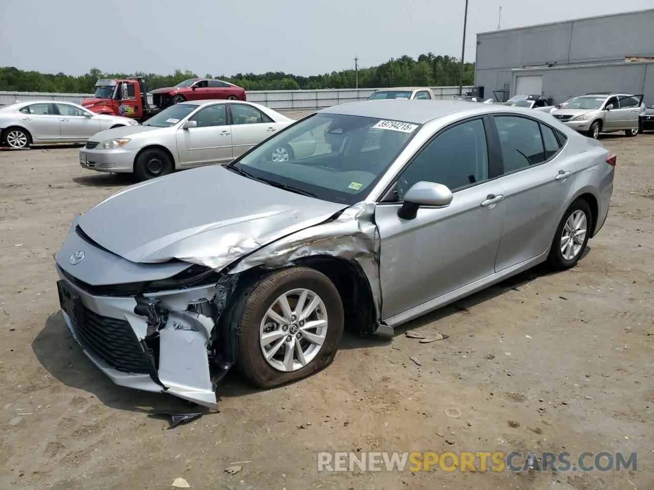 1 Photograph of a damaged car 4T1DAACK7SU073911 TOYOTA CAMRY 2025