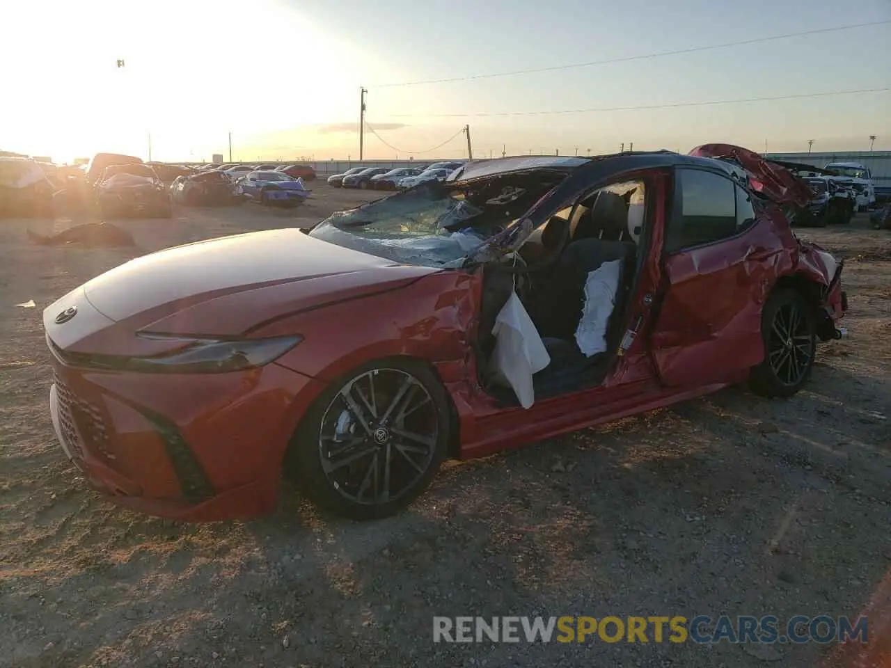 1 Photograph of a damaged car 4T1DAACK7SU087792 TOYOTA CAMRY 2025