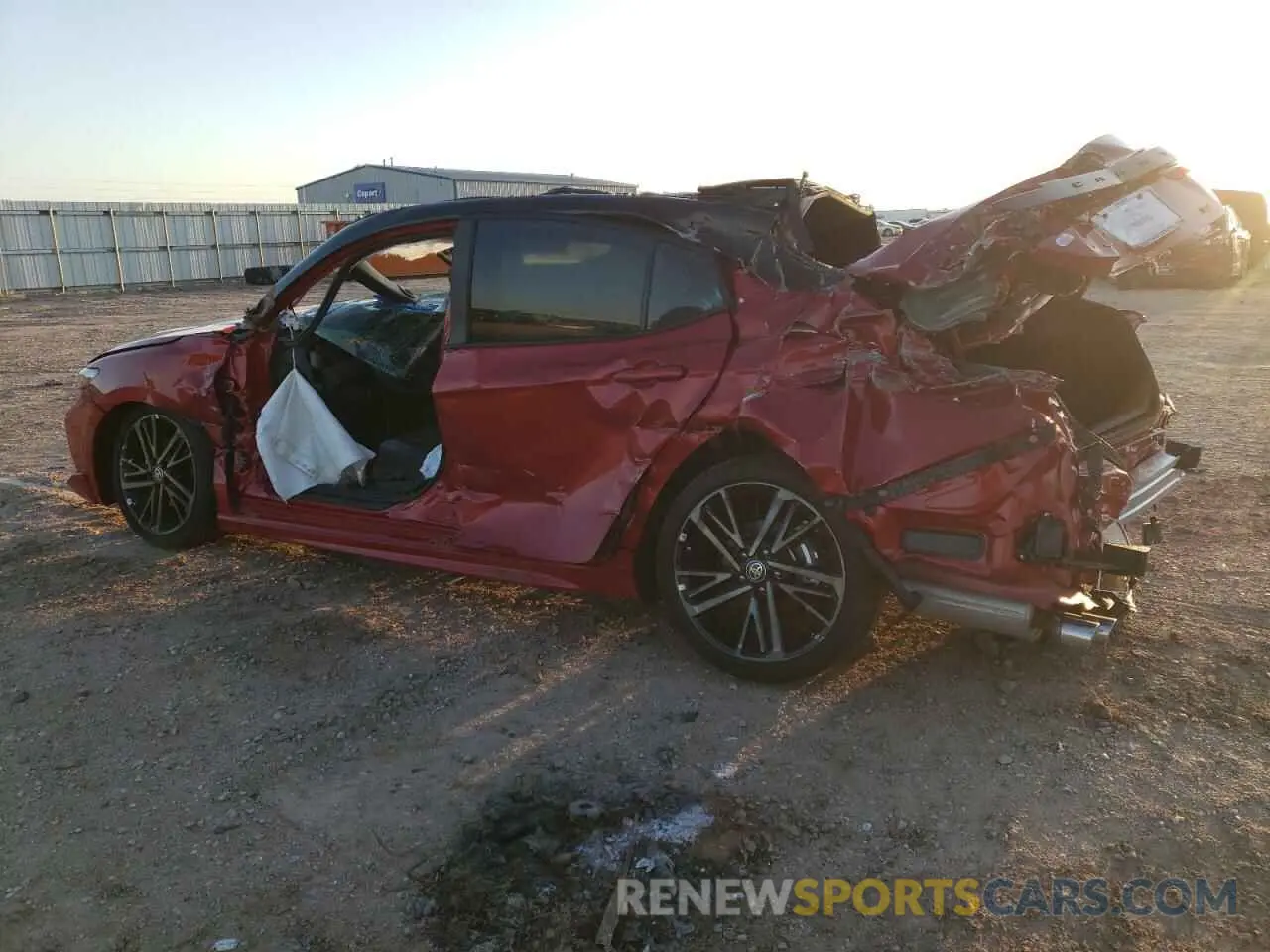 2 Photograph of a damaged car 4T1DAACK7SU087792 TOYOTA CAMRY 2025