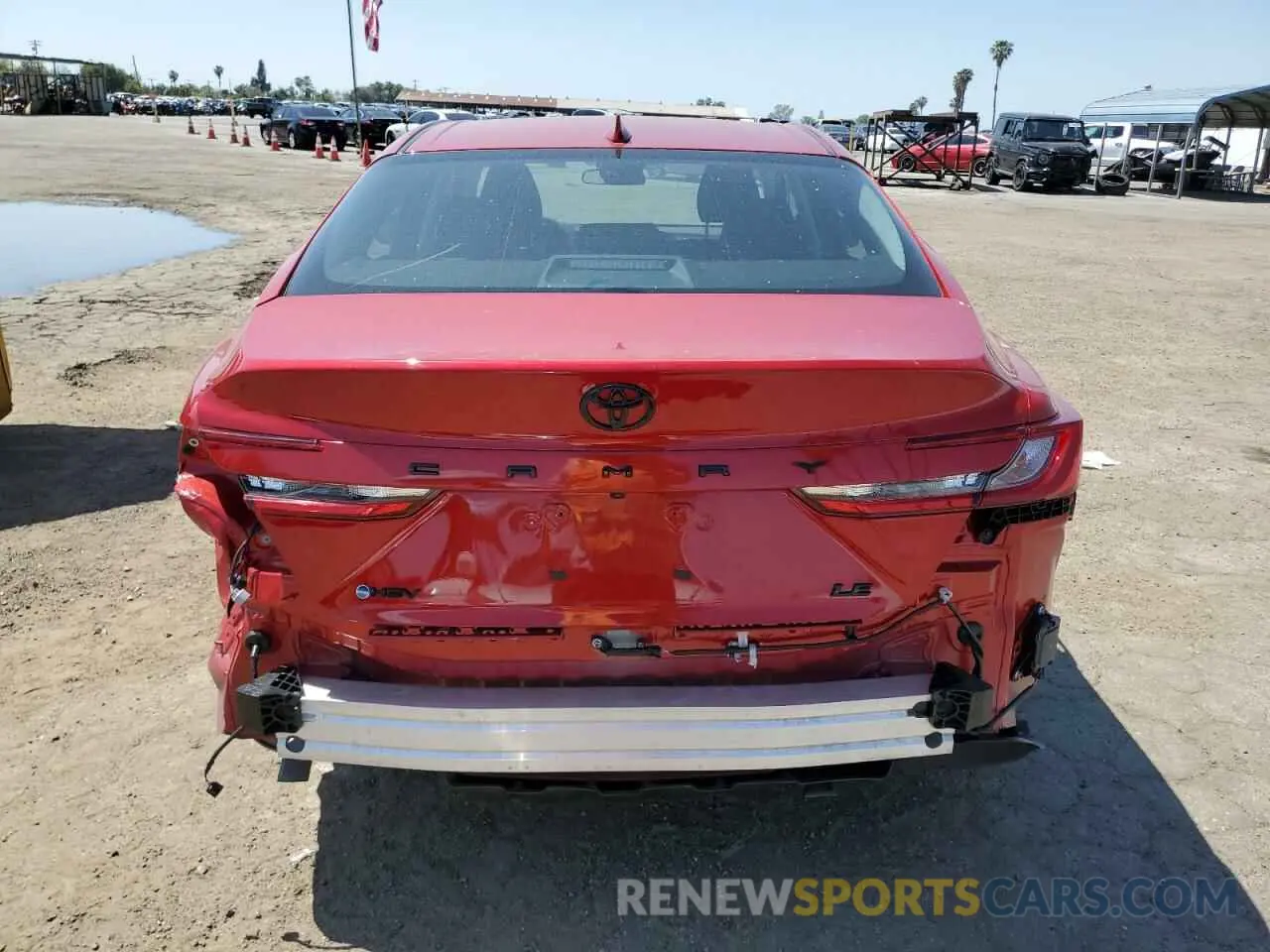 6 Photograph of a damaged car 4T1DAACK7SU096301 TOYOTA CAMRY 2025