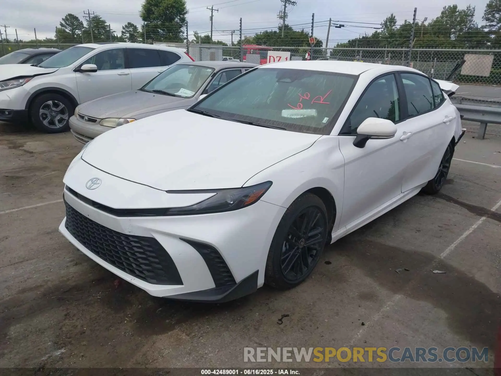2 Photograph of a damaged car 4T1DAACK7SU152544 TOYOTA CAMRY 2025