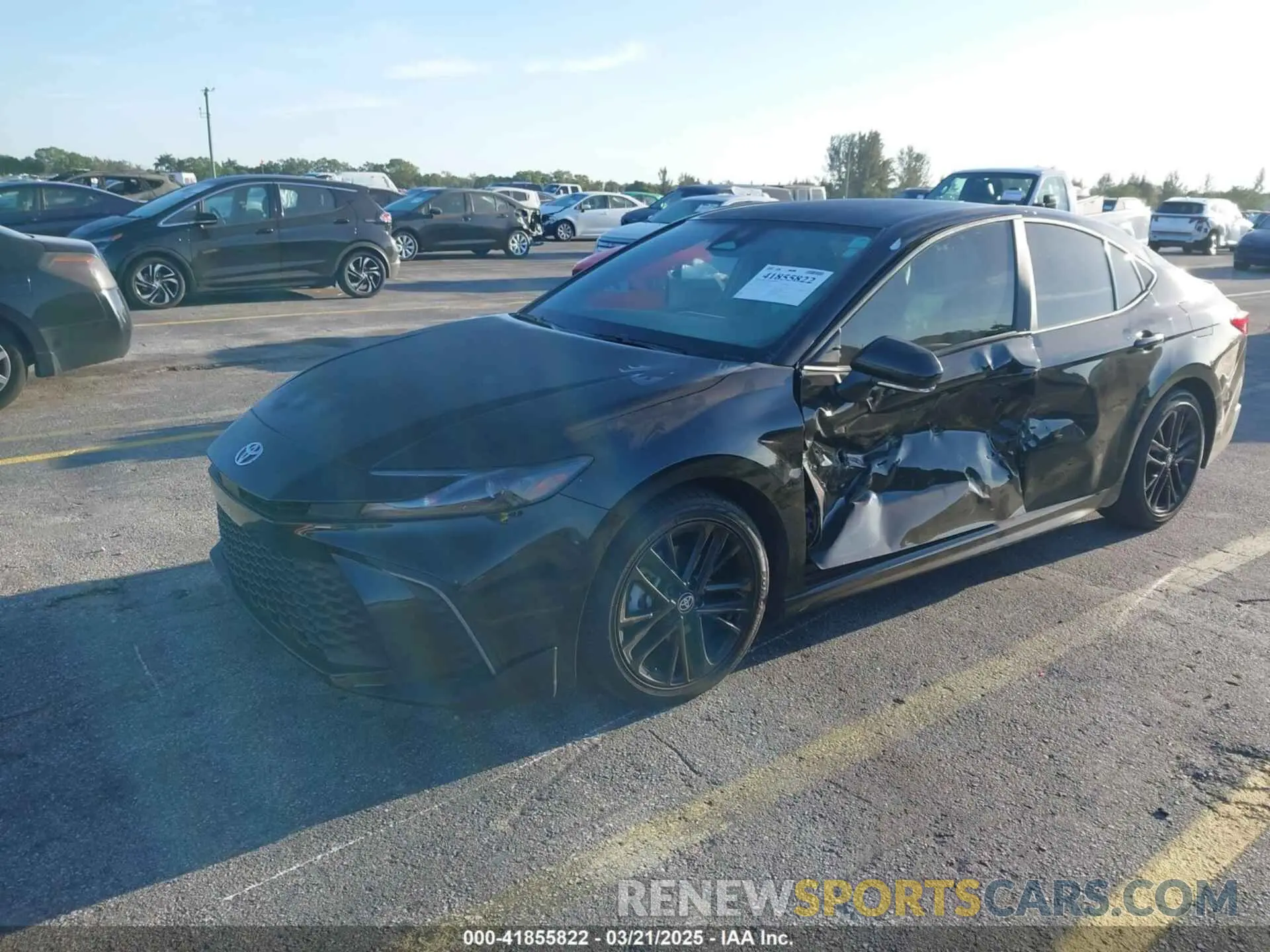 2 Photograph of a damaged car 4T1DAACK7SU507888 TOYOTA CAMRY 2025