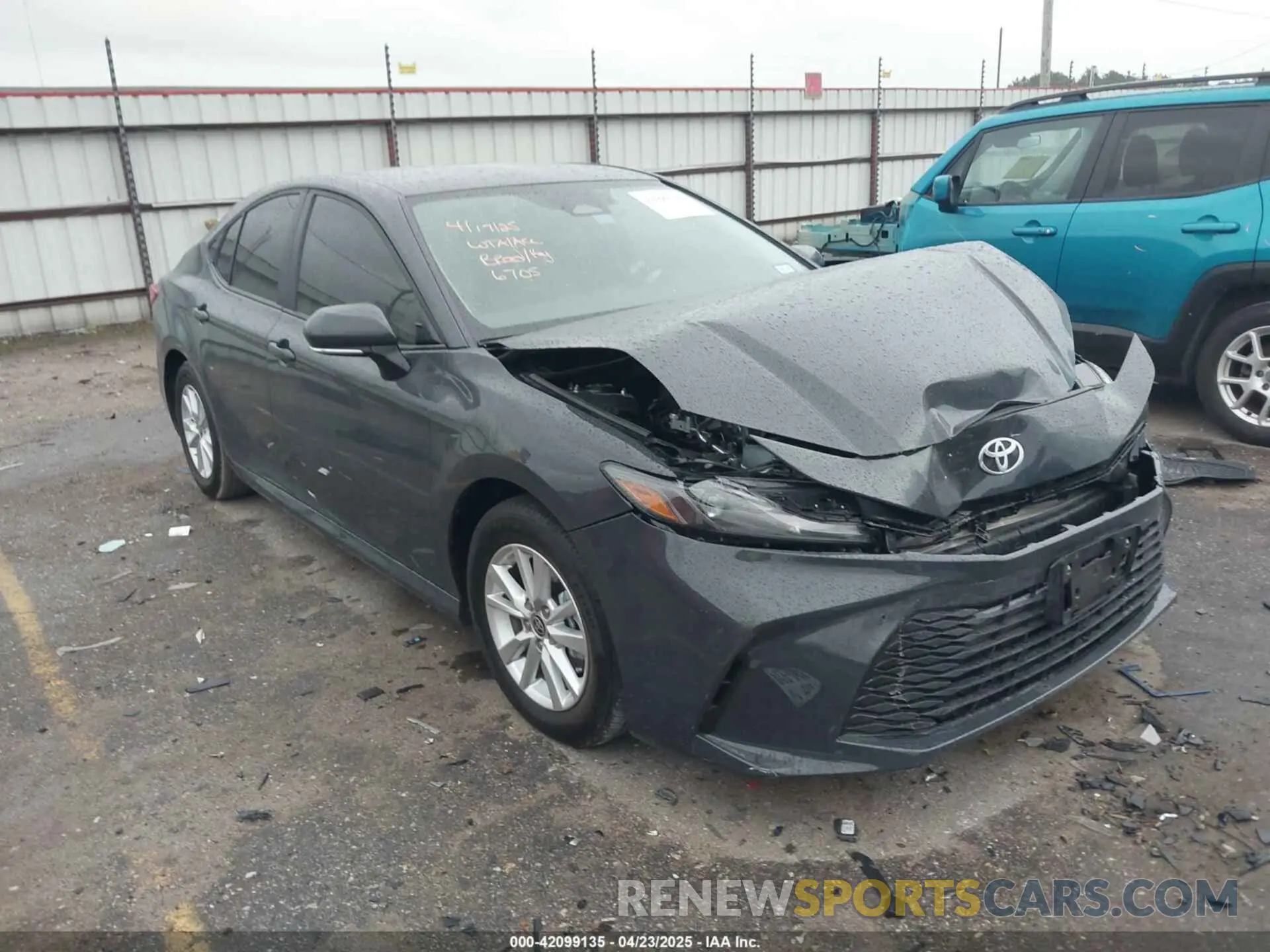 1 Photograph of a damaged car 4T1DAACK7SU516705 TOYOTA CAMRY 2025