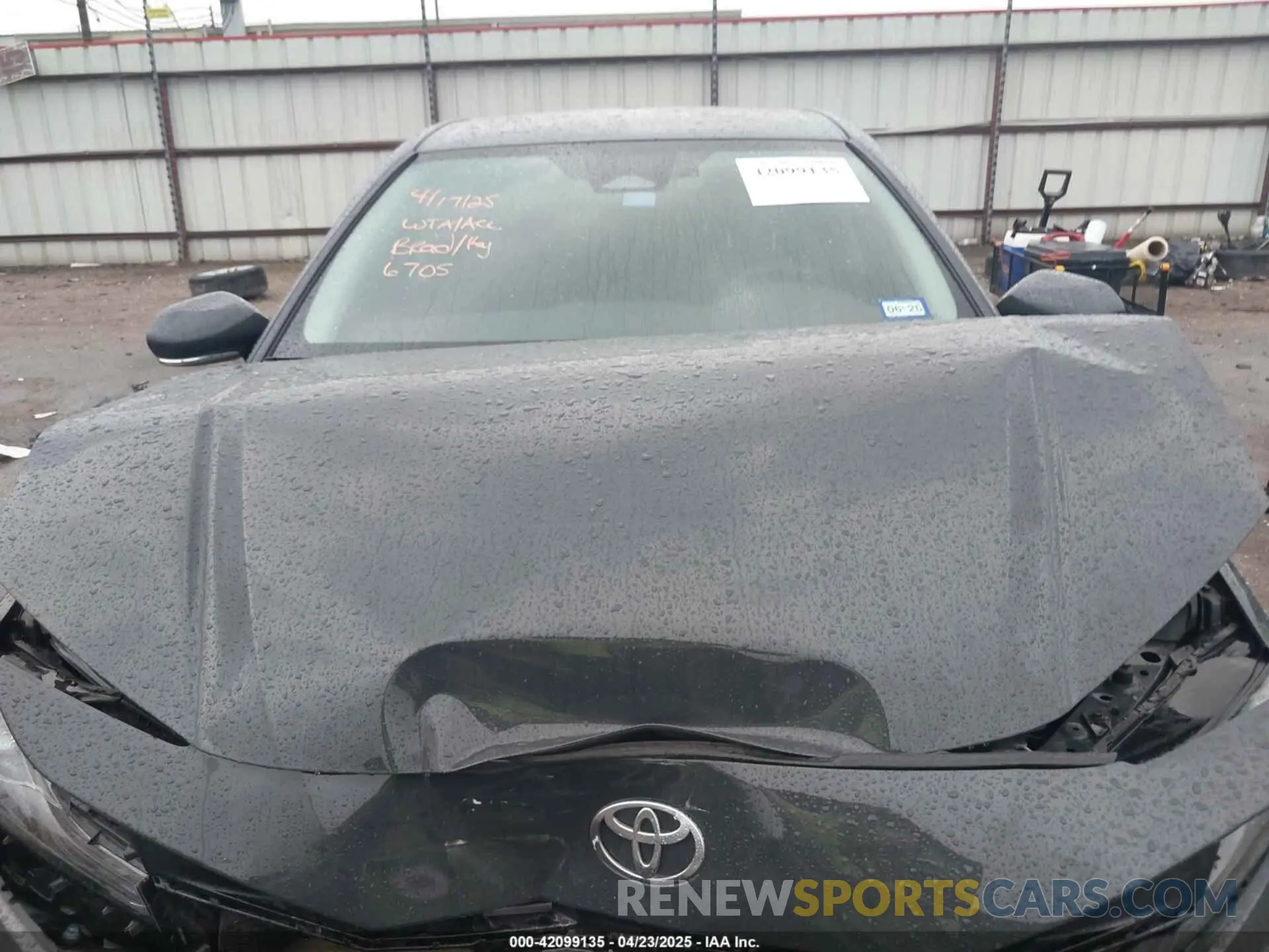 10 Photograph of a damaged car 4T1DAACK7SU516705 TOYOTA CAMRY 2025