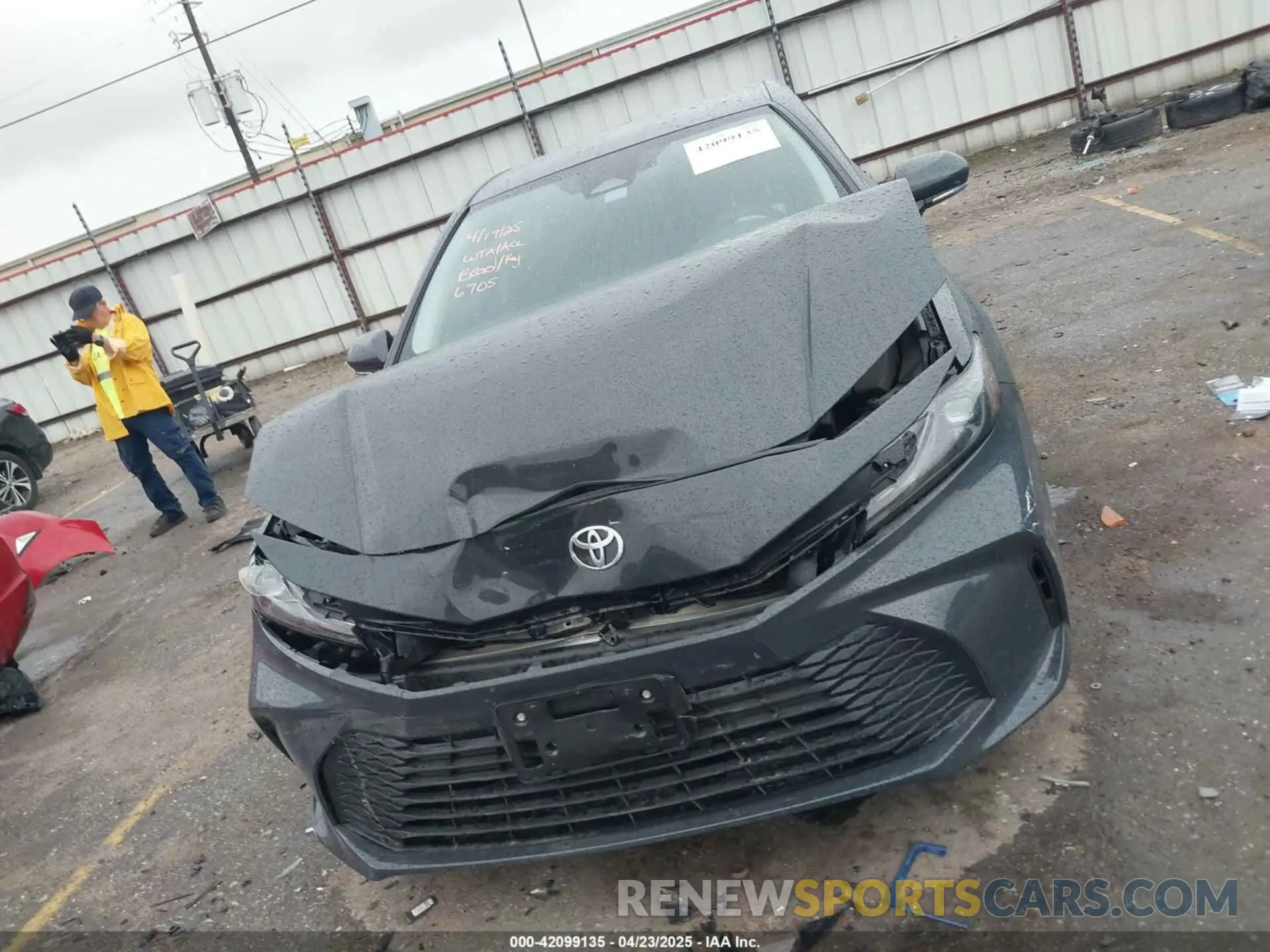 12 Photograph of a damaged car 4T1DAACK7SU516705 TOYOTA CAMRY 2025