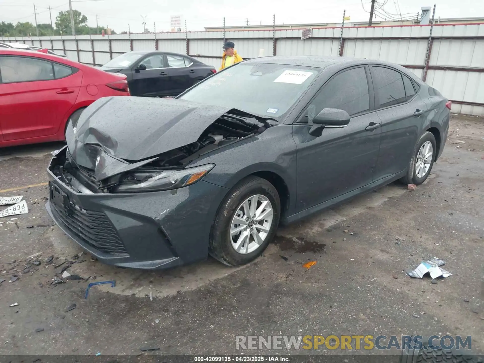 2 Photograph of a damaged car 4T1DAACK7SU516705 TOYOTA CAMRY 2025