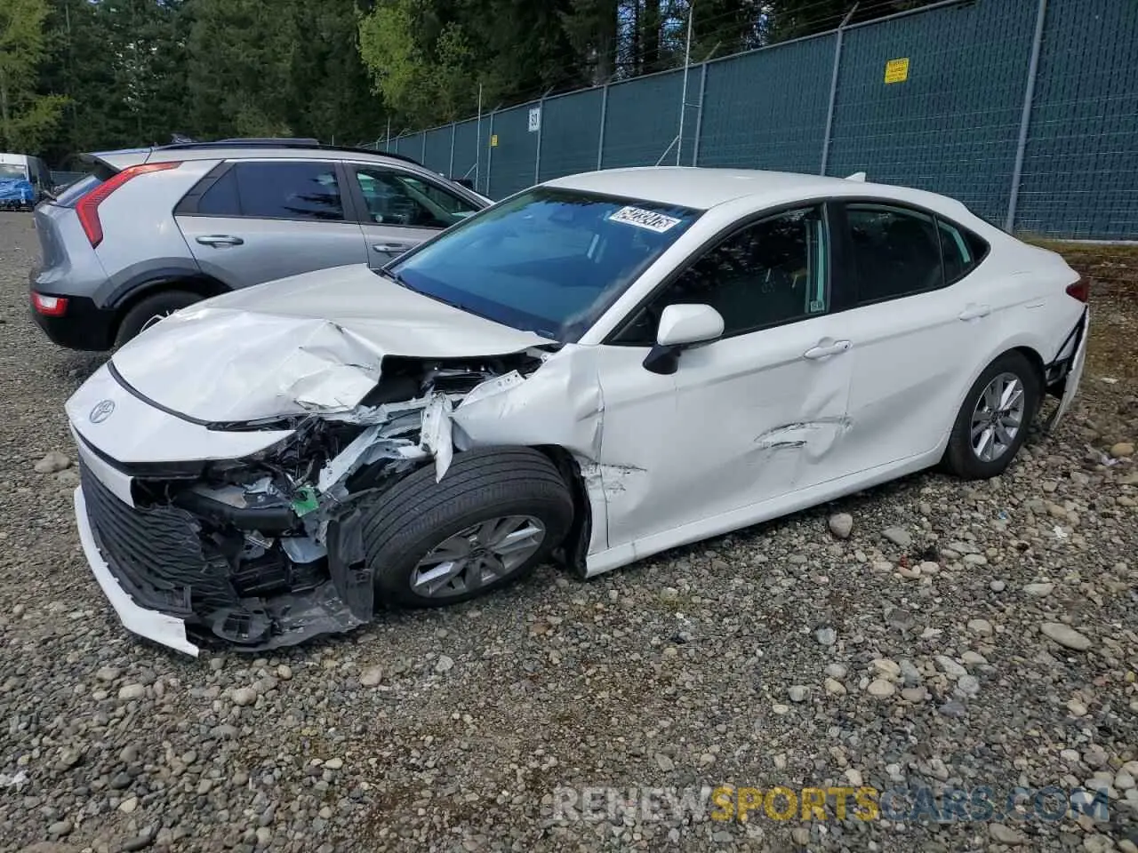 1 Photograph of a damaged car 4T1DAACK8SU001308 TOYOTA CAMRY 2025