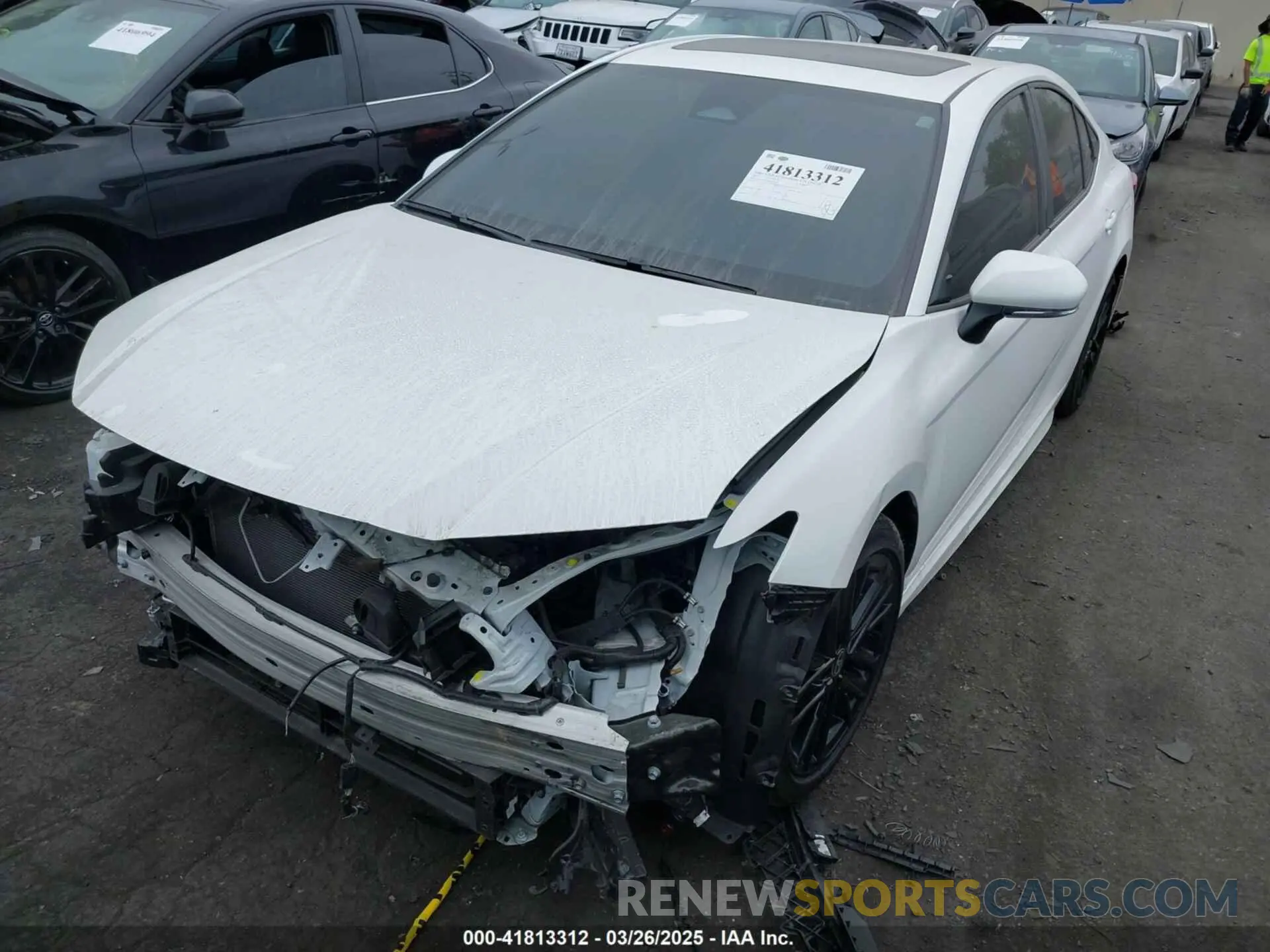 2 Photograph of a damaged car 4T1DAACK8SU029853 TOYOTA CAMRY 2025