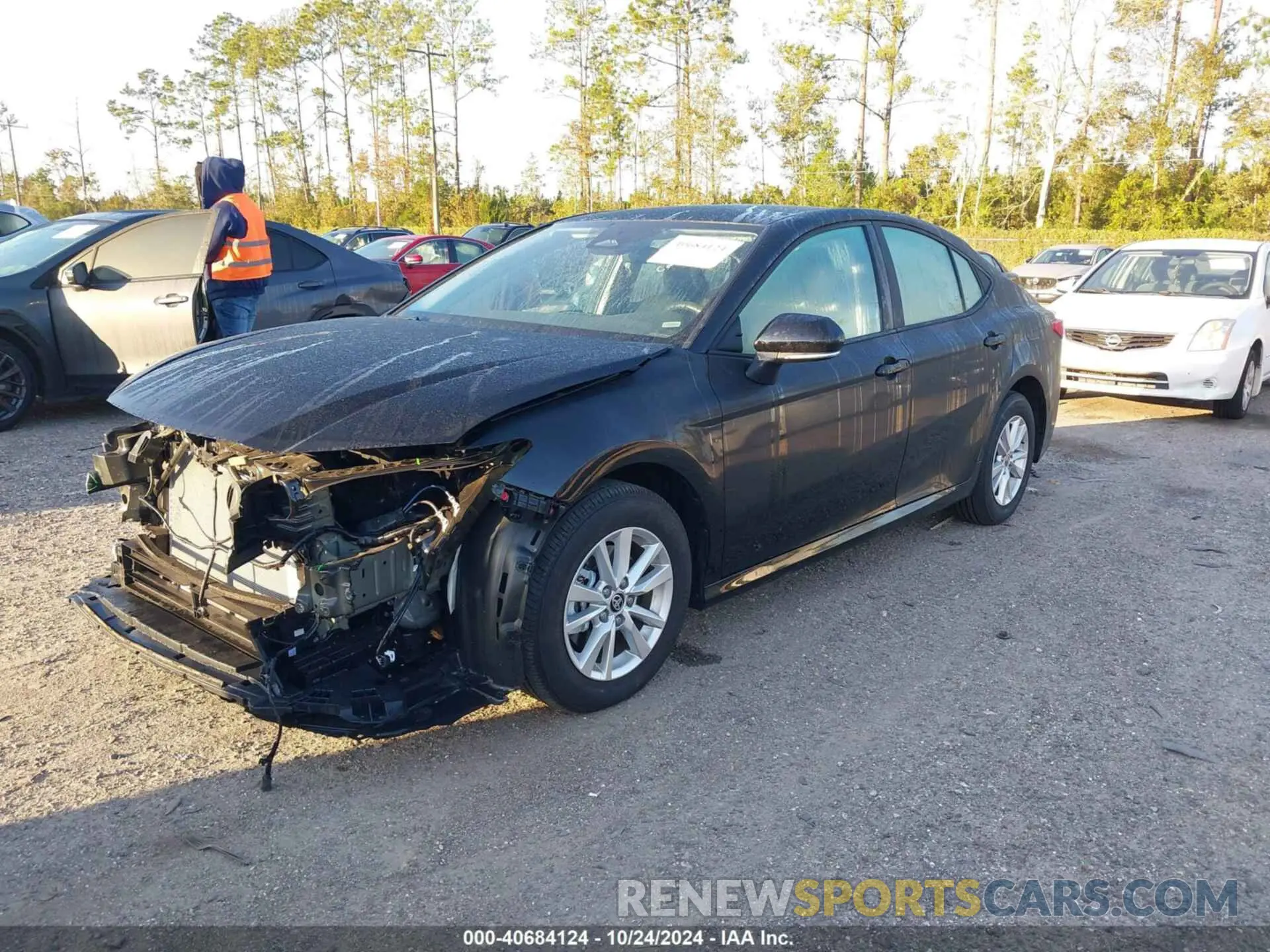 2 Photograph of a damaged car 4T1DAACK8SU034339 TOYOTA CAMRY 2025
