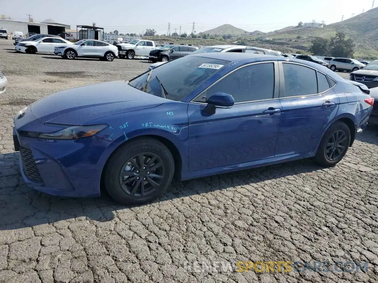 1 Photograph of a damaged car 4T1DAACK8SU071004 TOYOTA CAMRY 2025