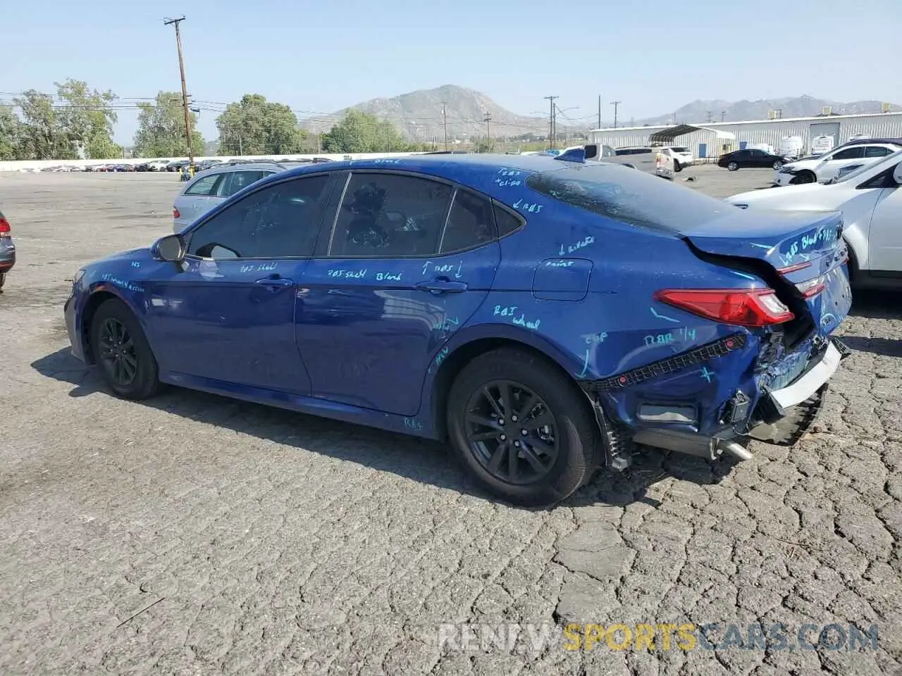 2 Photograph of a damaged car 4T1DAACK8SU071004 TOYOTA CAMRY 2025