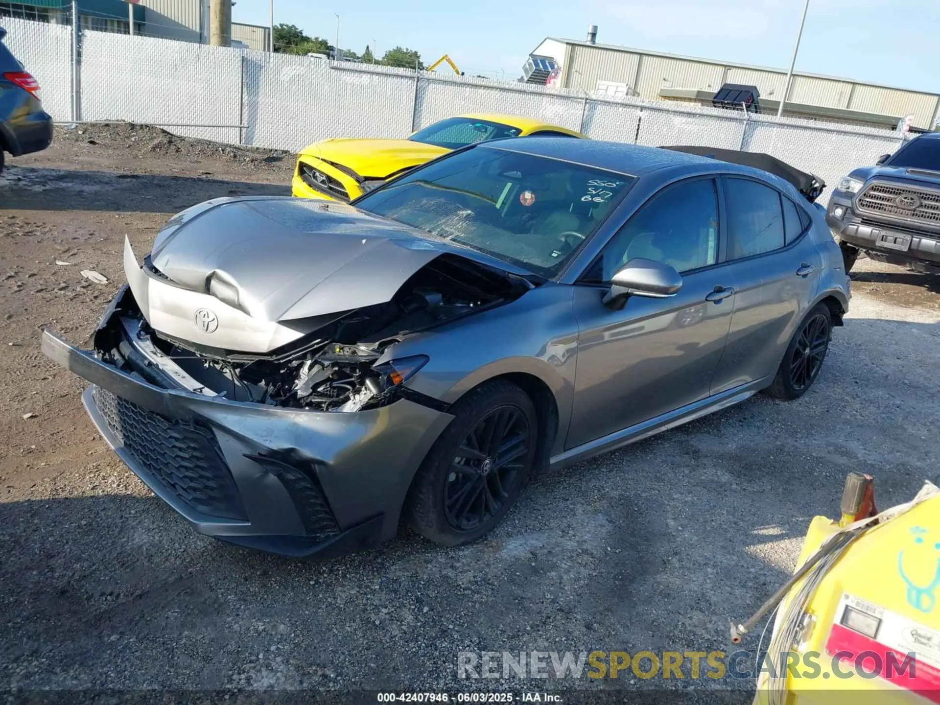2 Photograph of a damaged car 4T1DAACK8SU508970 TOYOTA CAMRY 2025